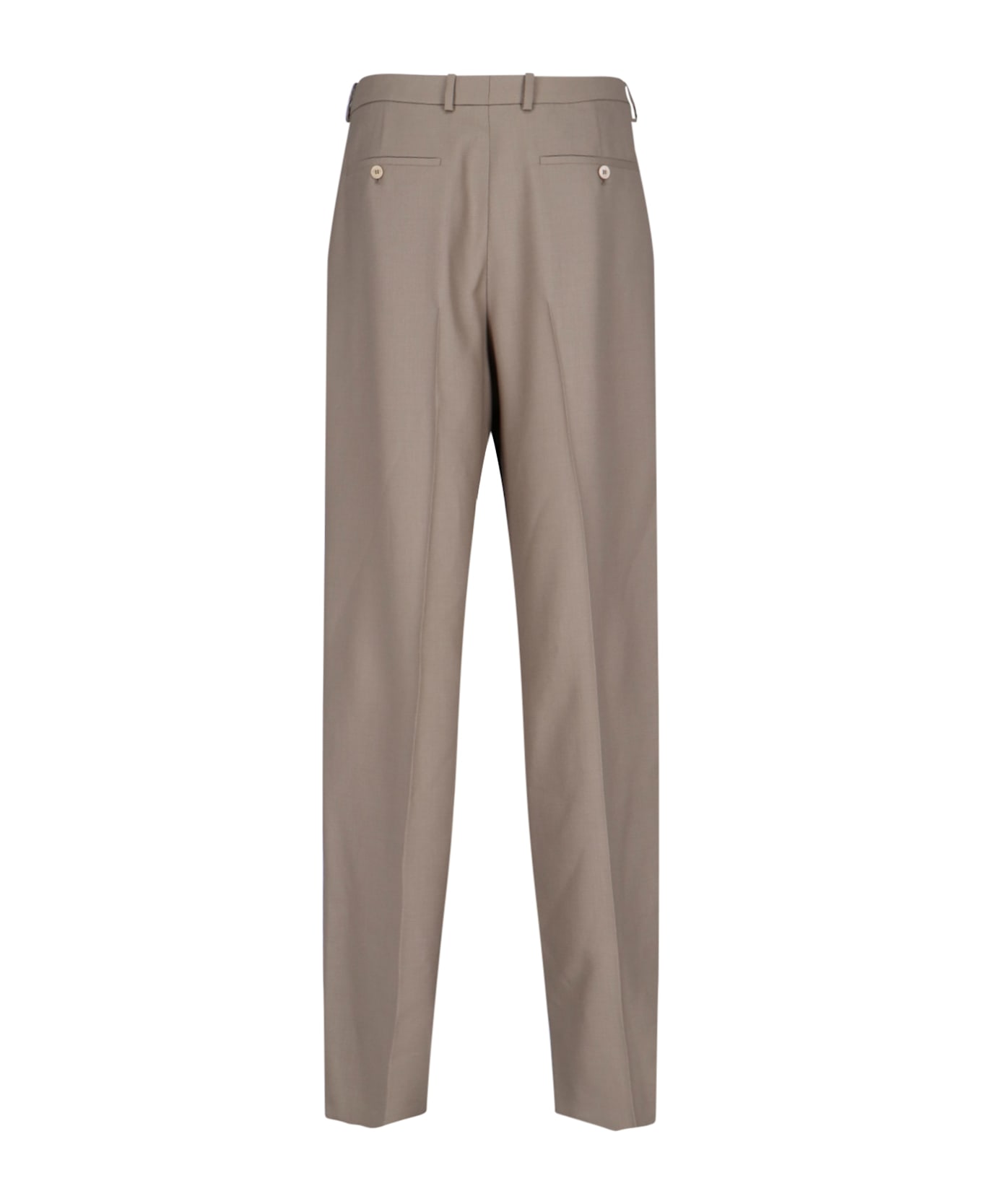 Saint Laurent Cashmere Pants - Beige