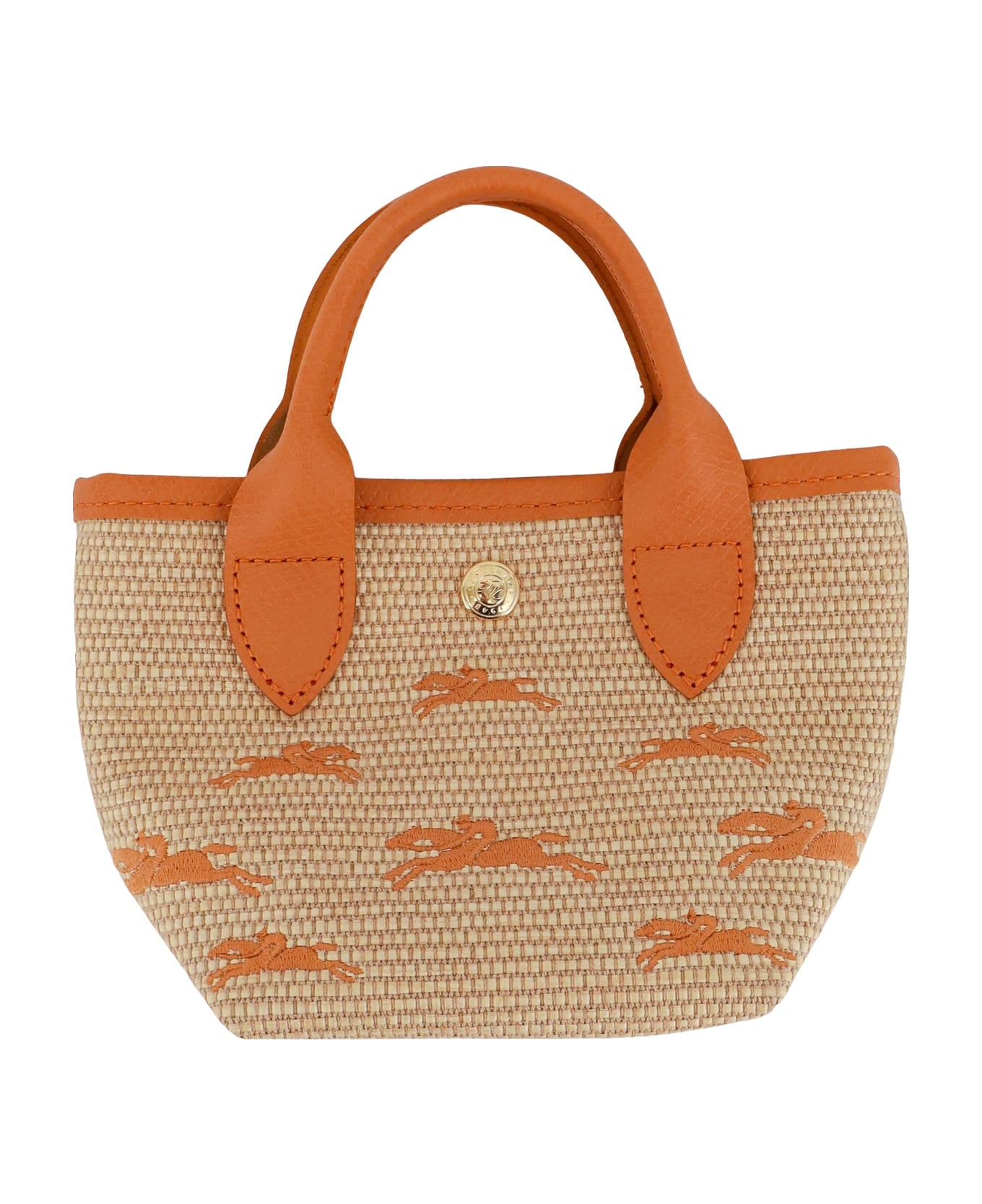 Longchamp Le Panier Pliage Xs Handbag - apricot トートバッグ