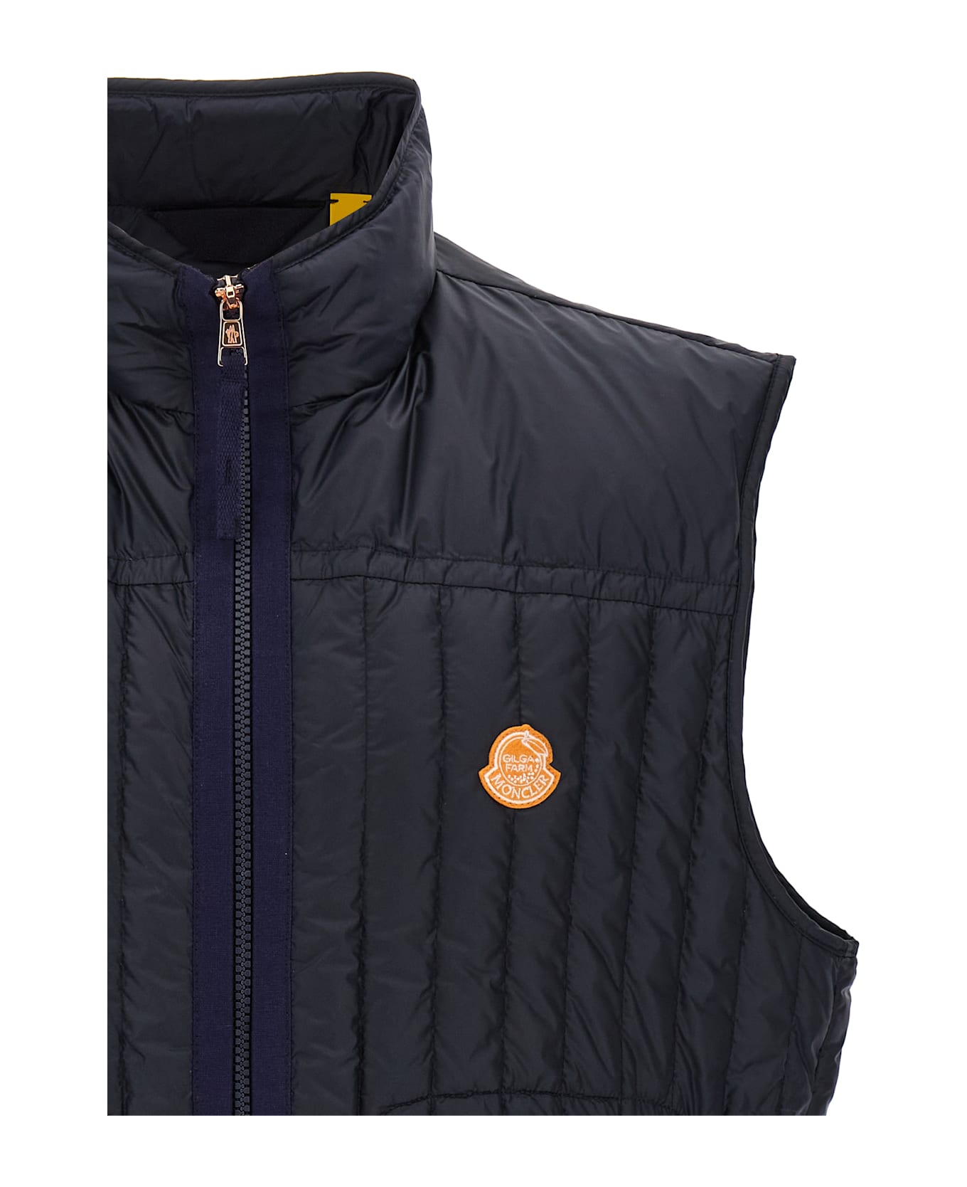 Moncler Genius Moncler X Gilga Farm 
tangerine
 Vest - Blue