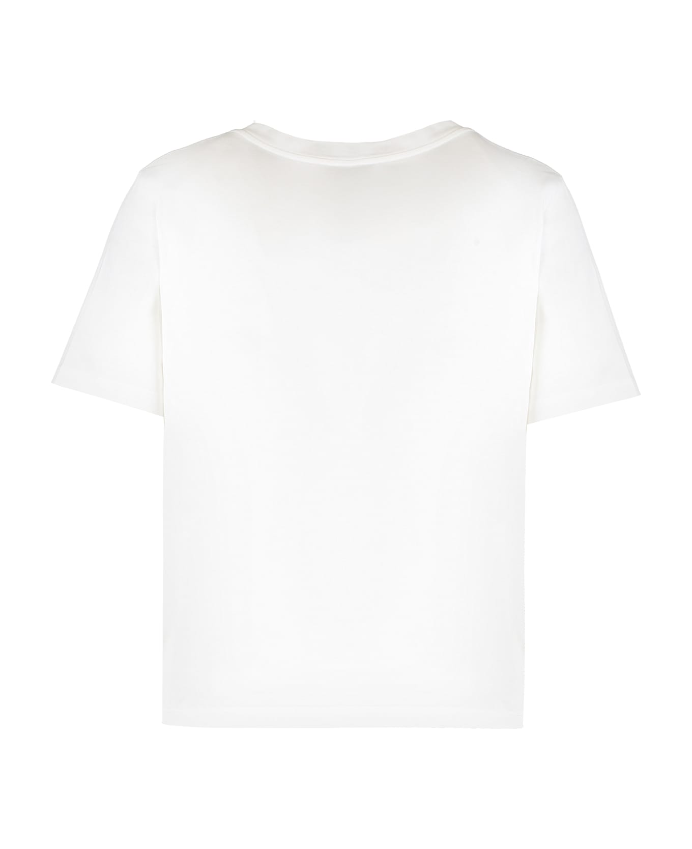 Celine Cotton T-shirt With Logo - White