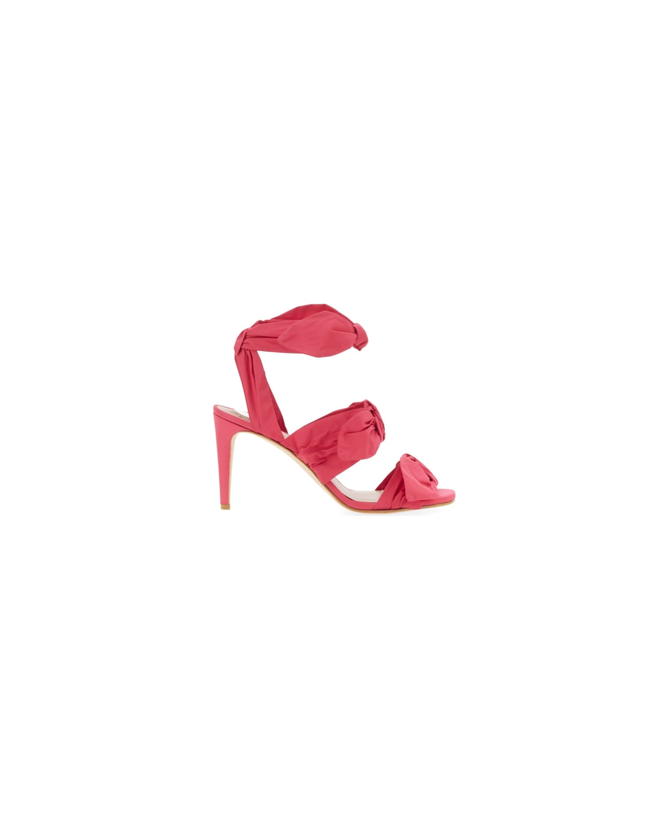 RED Valentino Knot Me Up Sandal - FUCHSIA