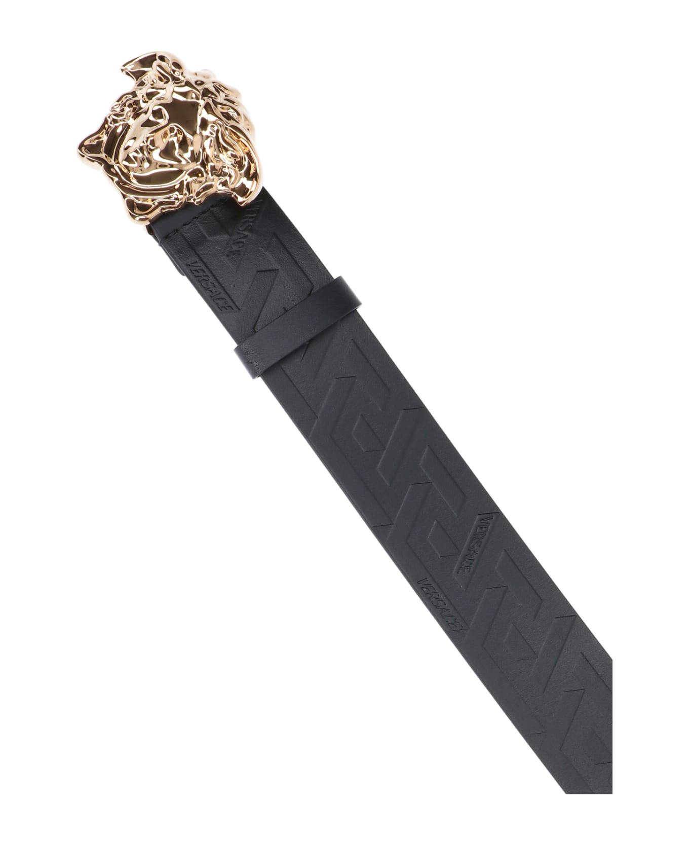 Versace 'la Medusa' Belt - Black   ベルト