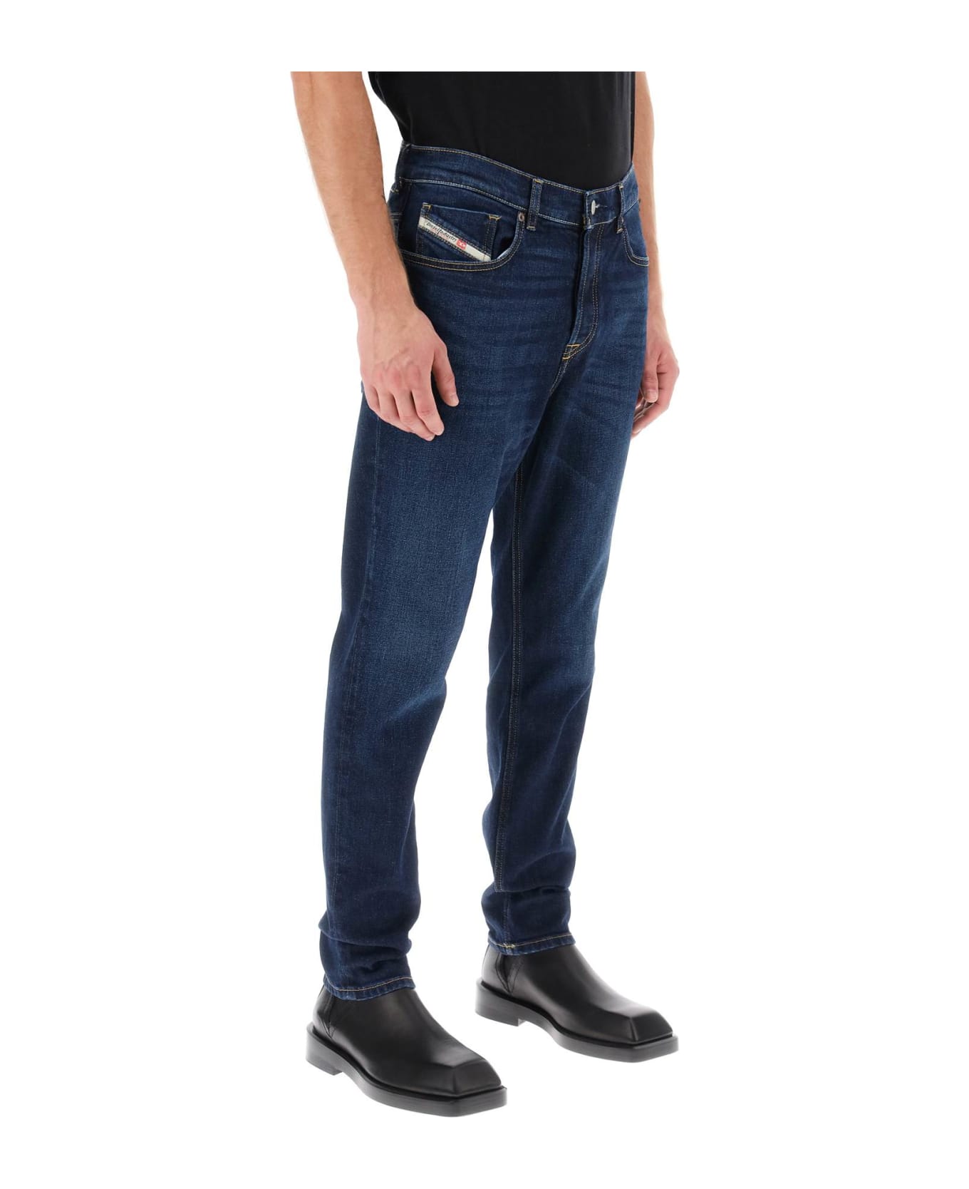 Diesel 'd-fining' Jeans With Tapered Leg - Blu scuro