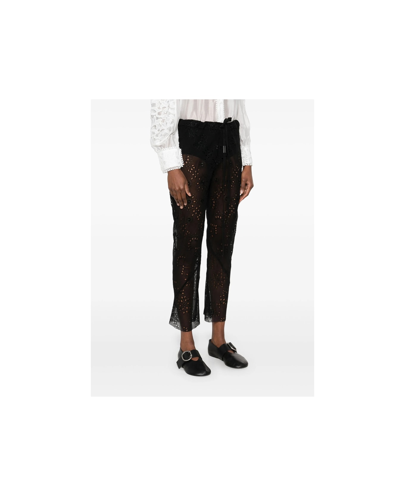 Ann Demeulemeester Pant - BLACK