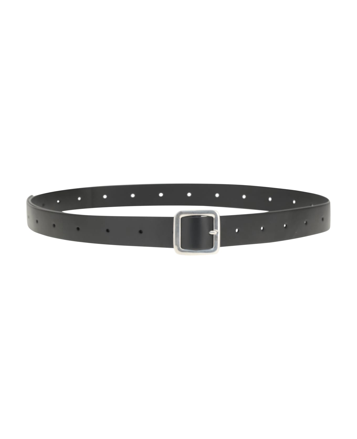 Jil Sander Leather Belt - Black