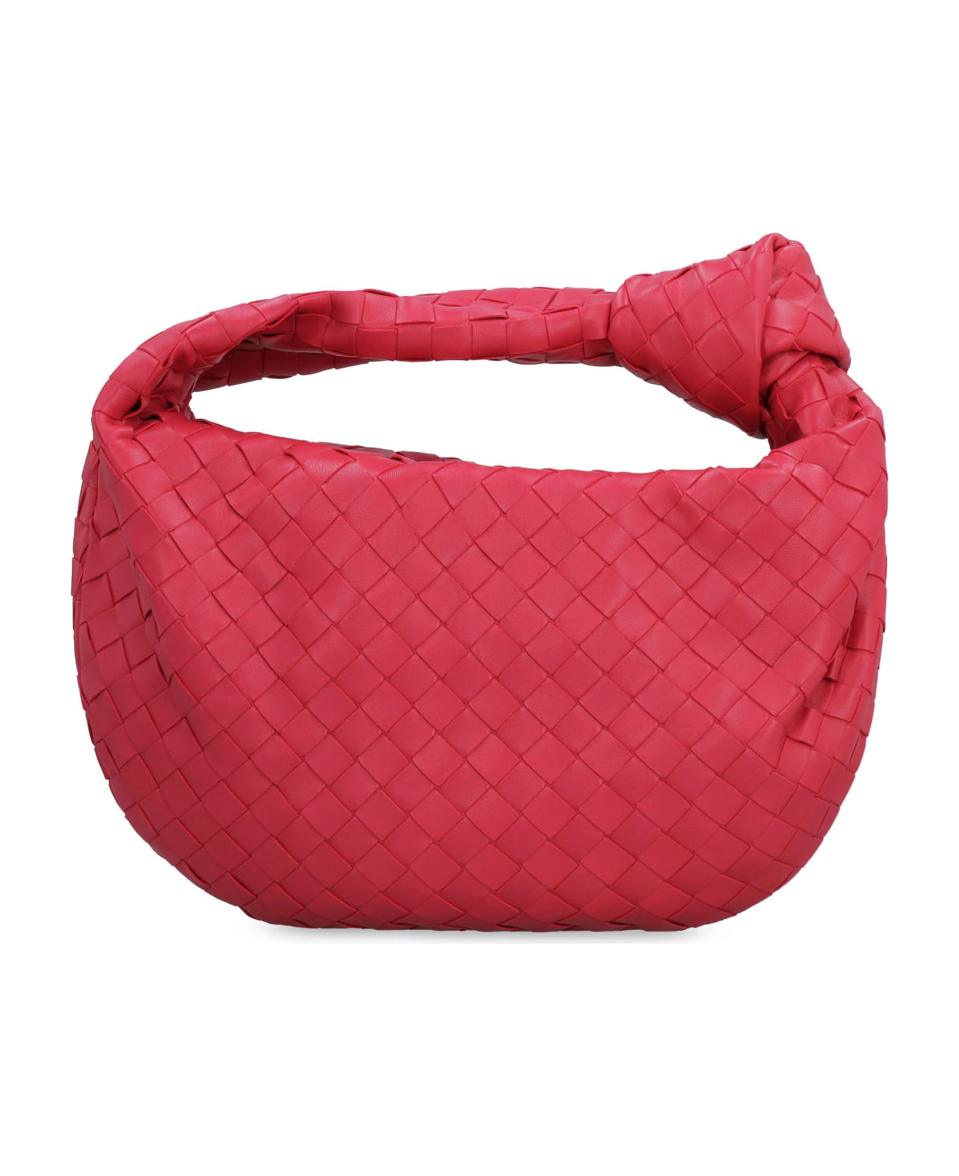 Bottega Veneta Teen Jodie Leather Shoulder Bag - Red
