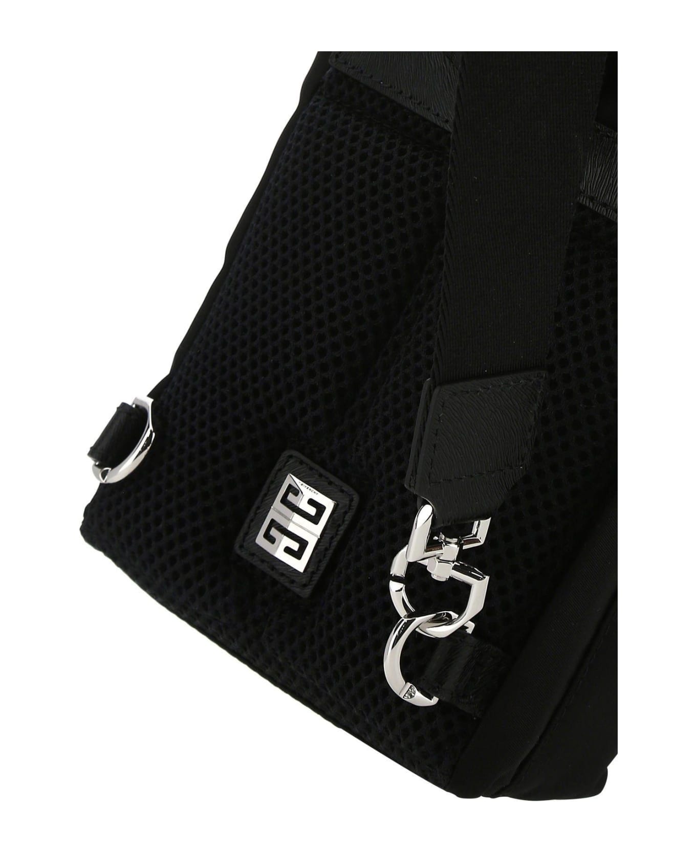 Givenchy Black Nylon Blend Mini 4g Light Backpack - BLACK