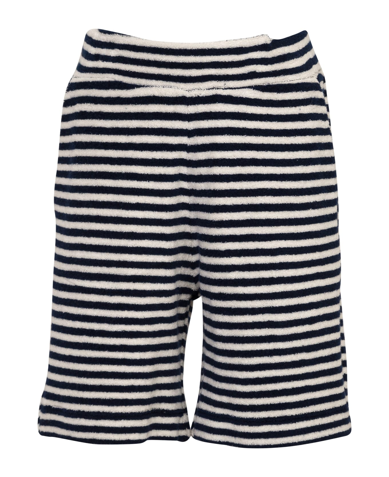 Fay Striped Shorts - Blue