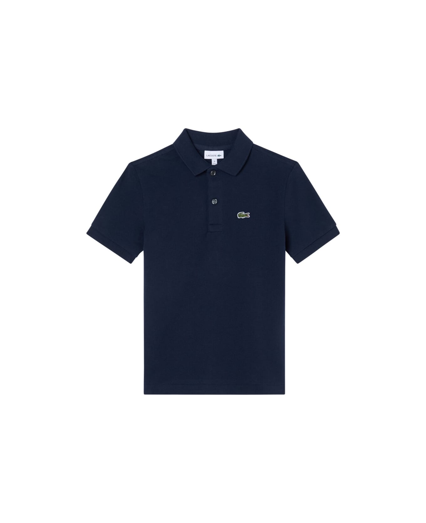 Lacoste Polo With Logo - BLUE