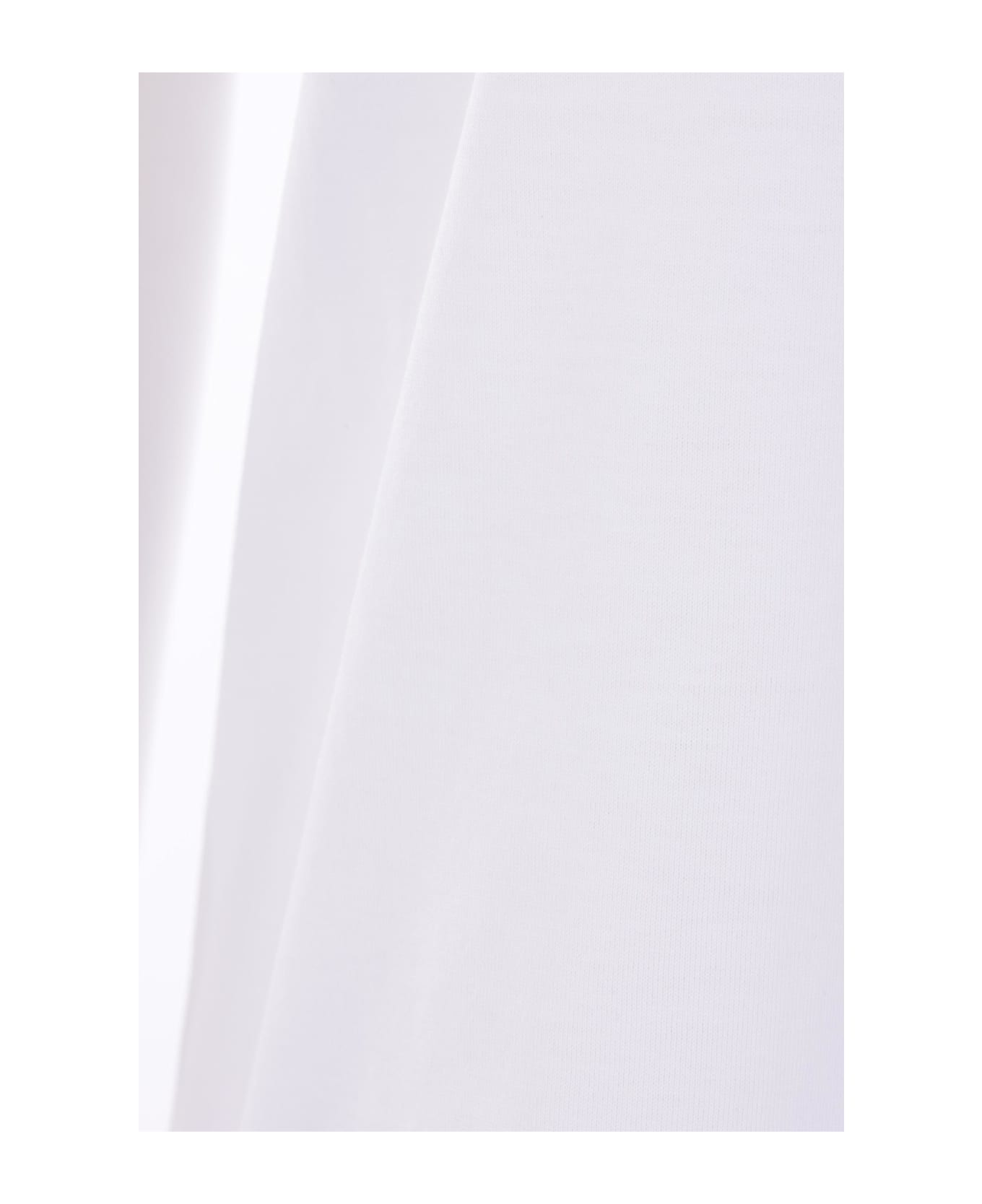 Max Mara Papaia T-shirt In Cotton - WHITE