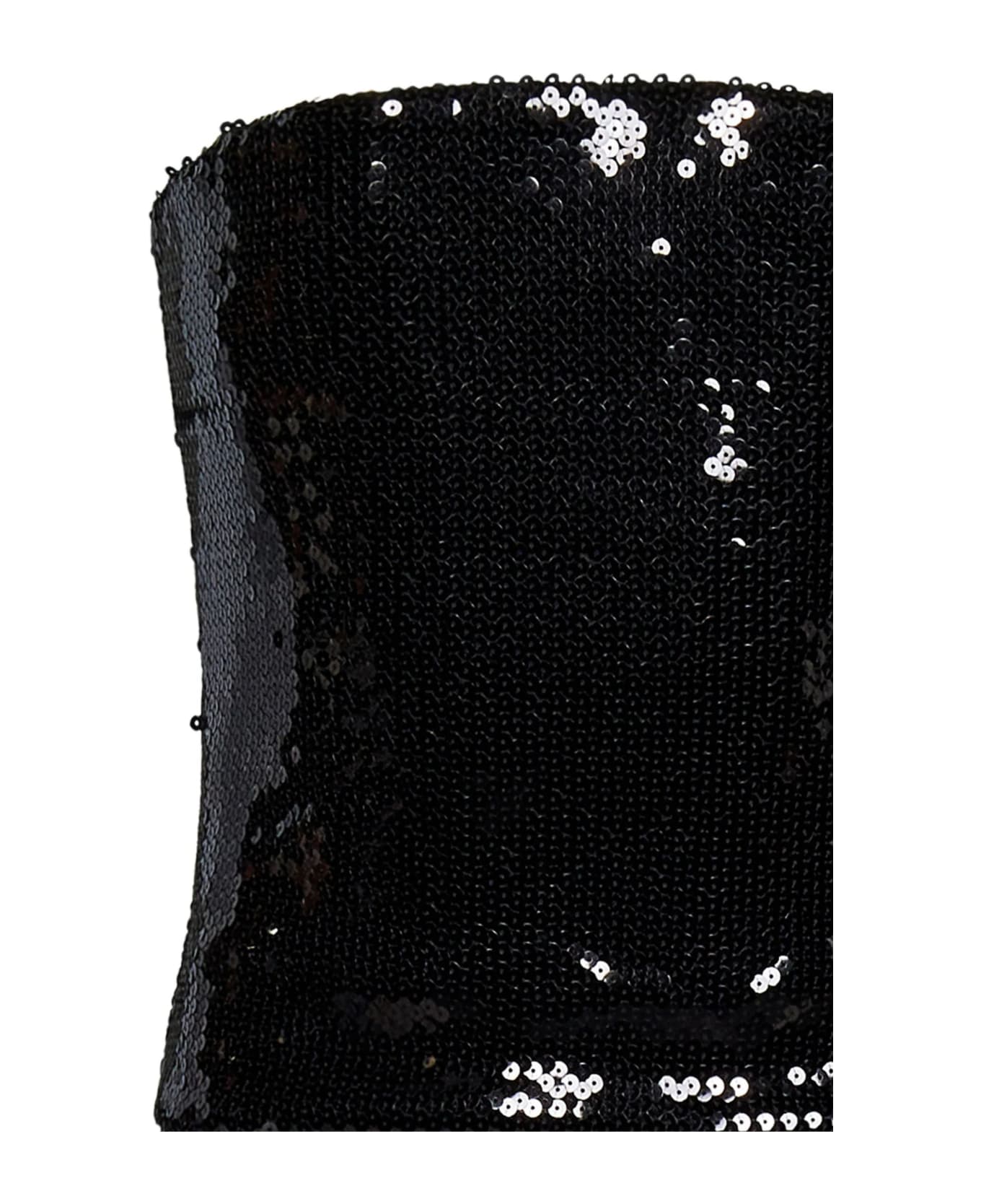 Alexandre Vauthier Black Strapless Bodysuit - Black