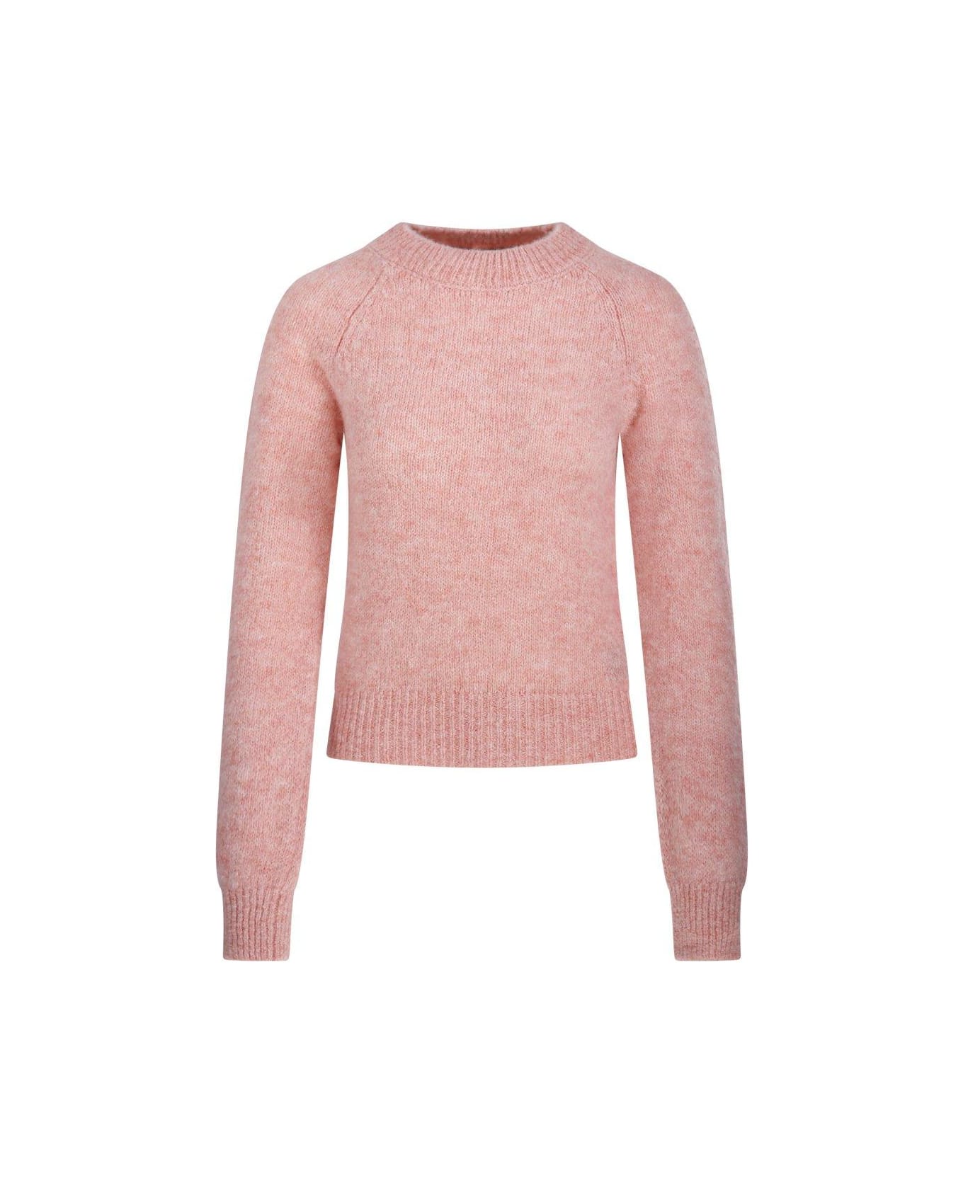 Dries Van Noten Crewneck Knitted Jumper - Pink