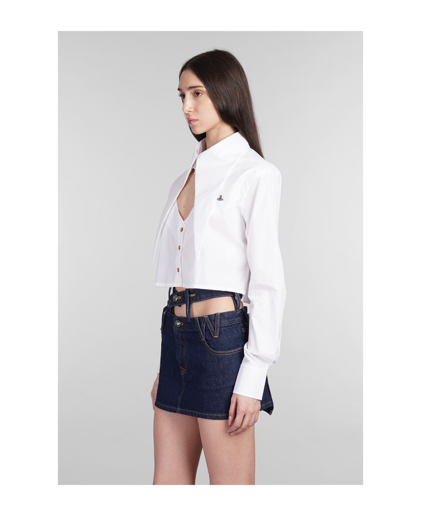 Vivienne Westwood Shirt In White Cotton - white