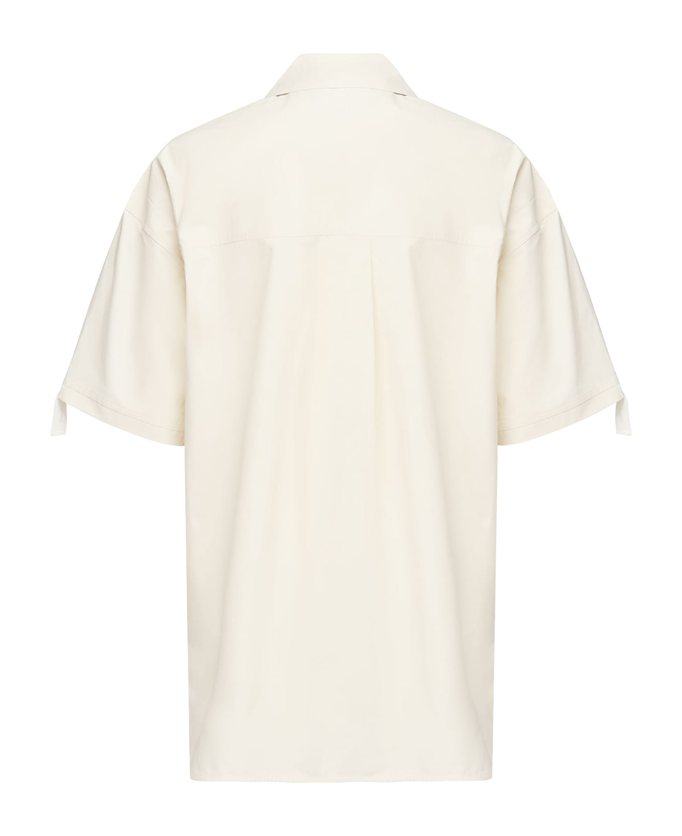 J.W. Anderson Polo Shirt With Quilted Pocket - White