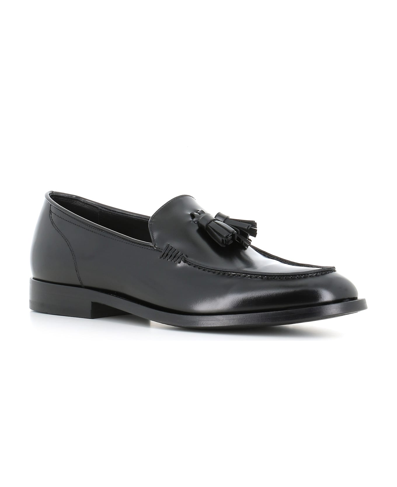 Pantanetti Tassel Loafer 18603b - Black