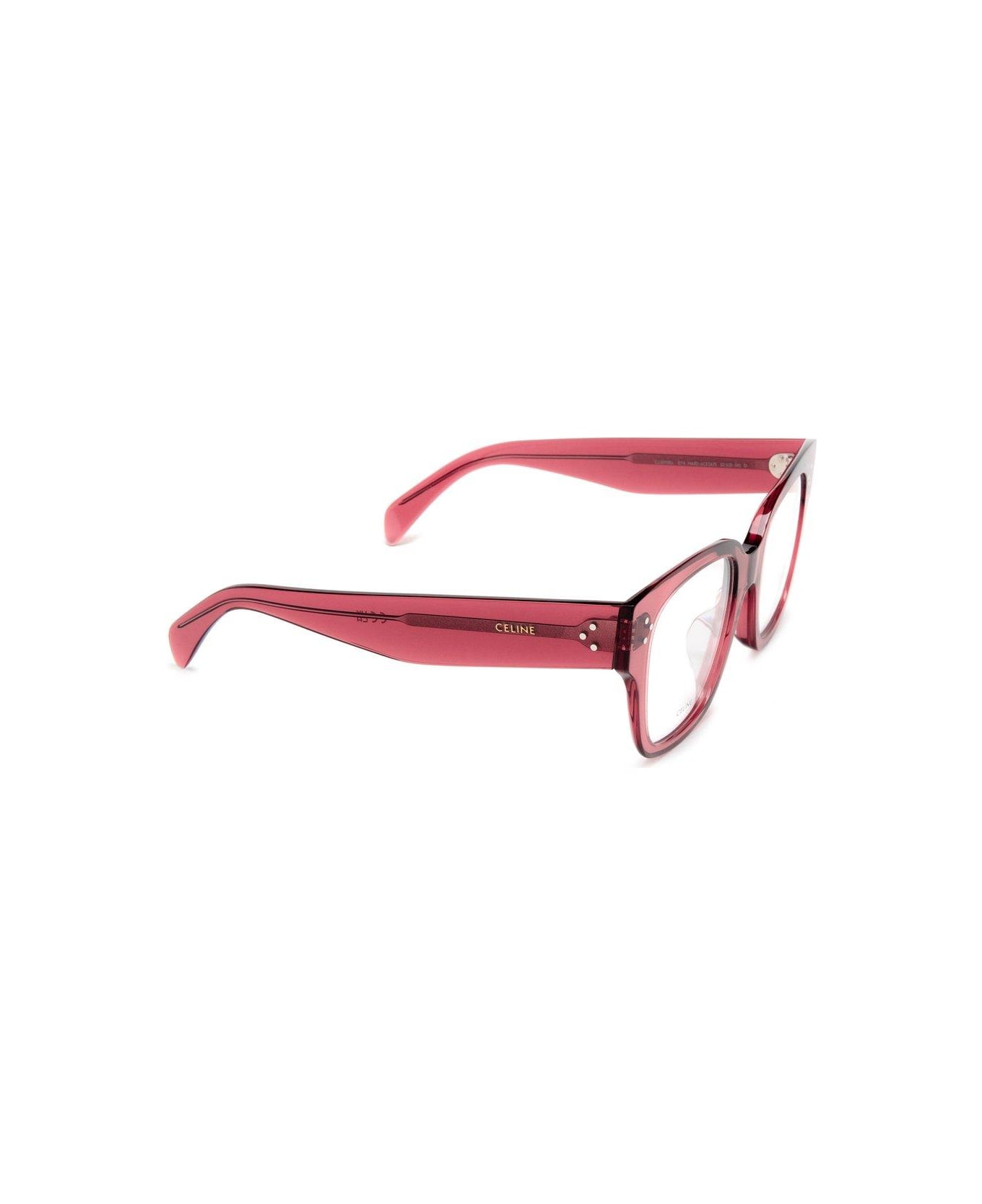 Celine Squared Frame Glasses - 074 アイウェア