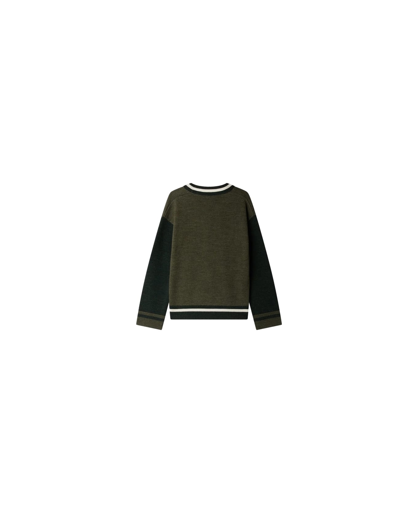 Bonpoint Cardigan "julian" - GREEN
