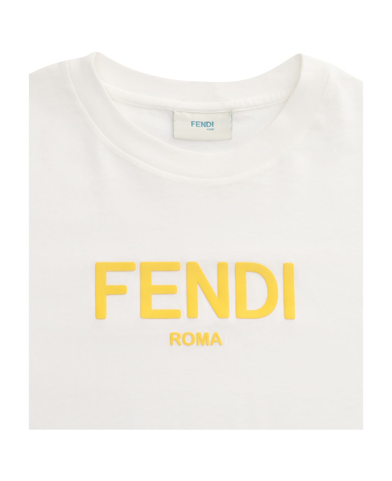 Fendi Jersey T-shirt - WHITE