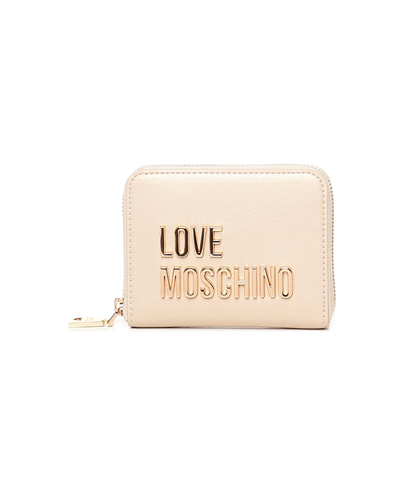 Love Moschino Small Zip Around Wallet - Pink