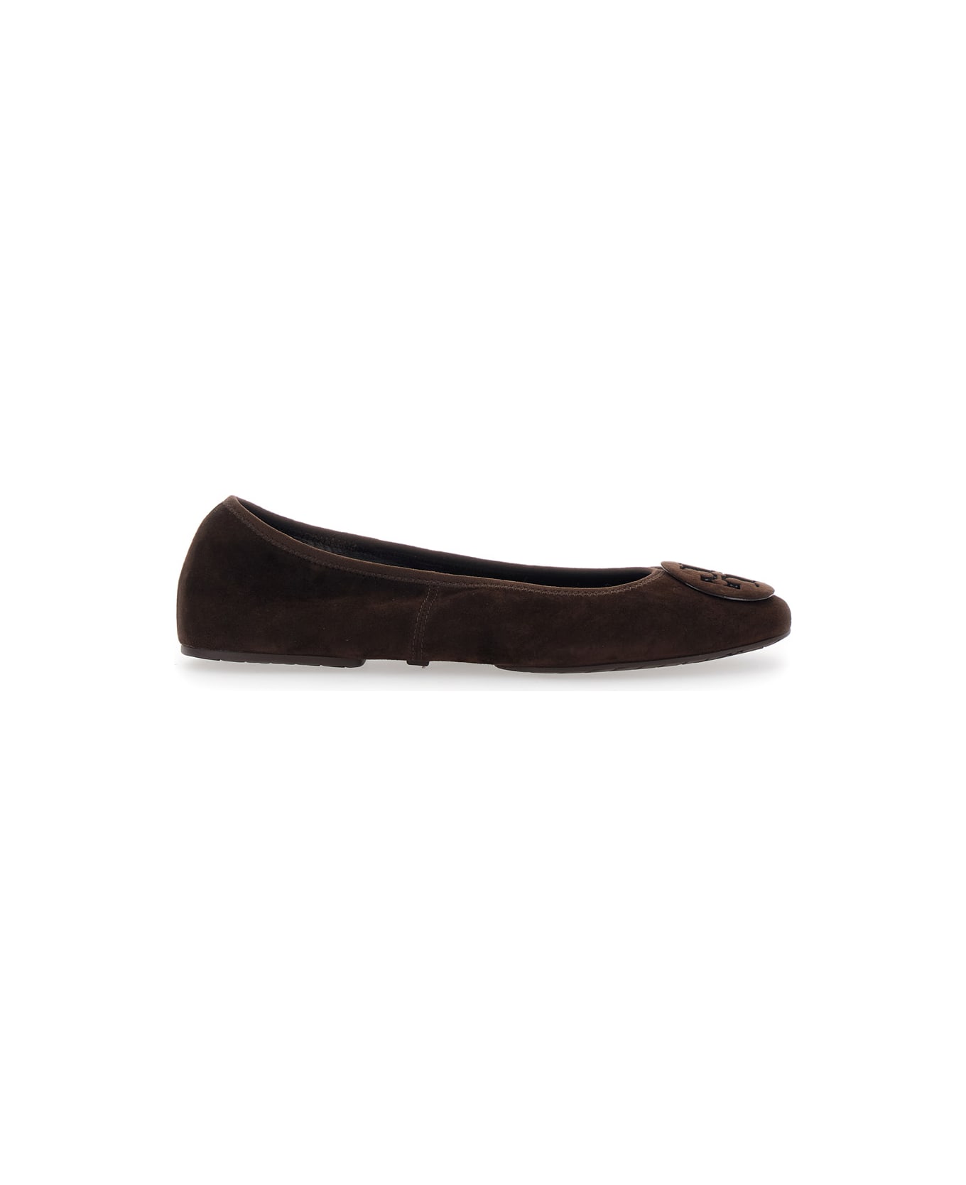 Tory Burch Minnie Travel Ballet - Brown