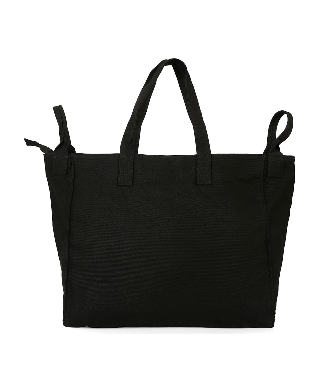 N.21 Black Bag For Girl With Logo - Black