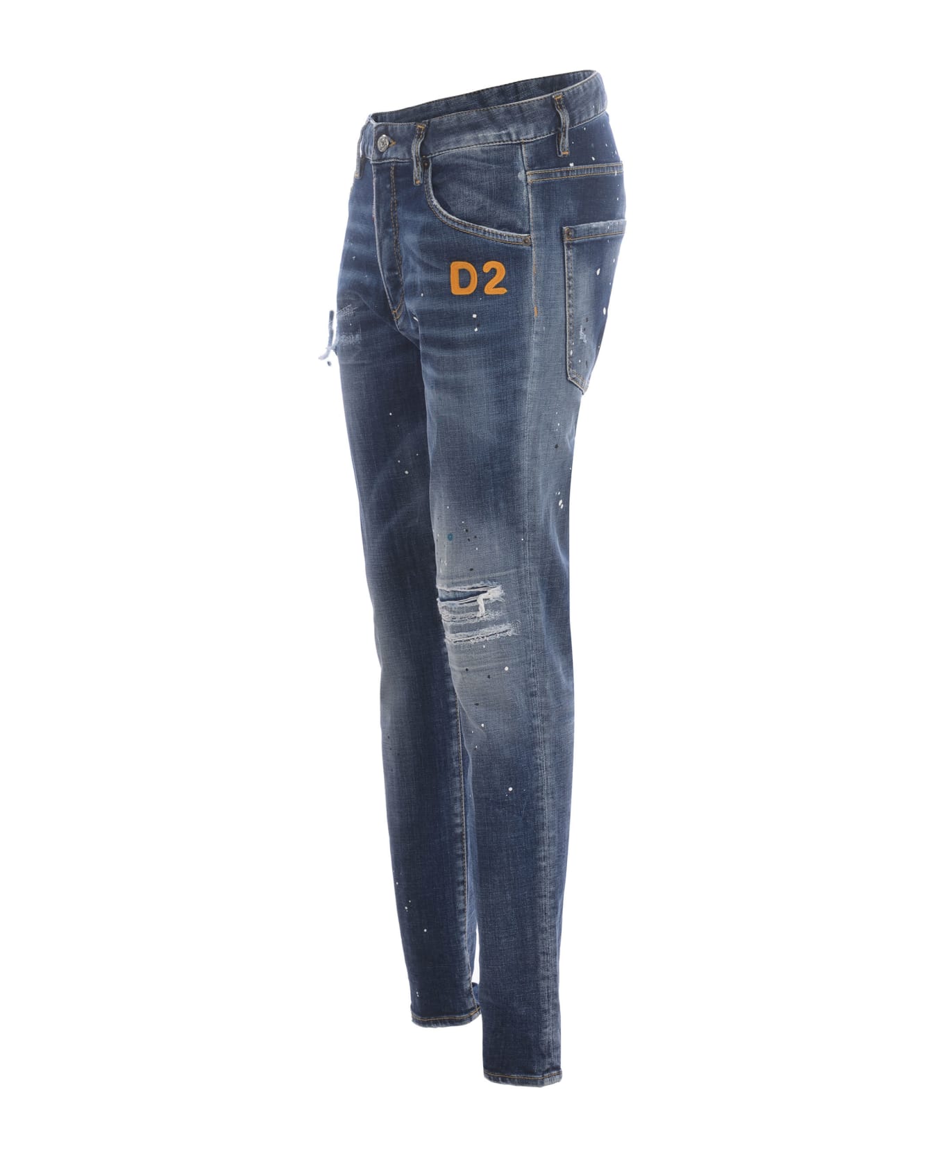 Dsquared2 Jeans Dsquared2 In Cotton Denim - Denim デニム