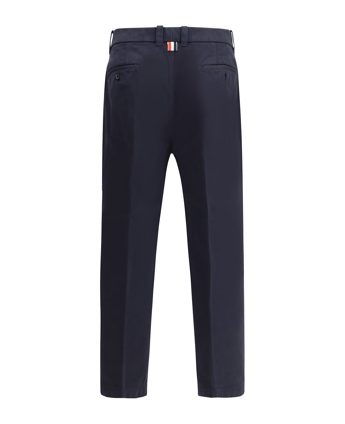 Thom Browne Cotton Pants - Navy