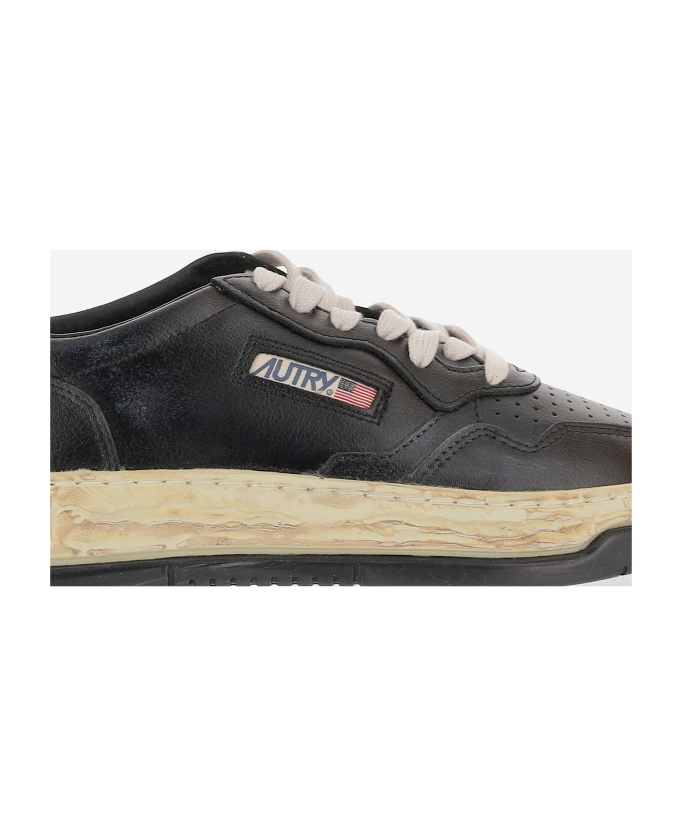 Autry Supvint Low X Mihara Yasuhiro Sneakers - Black