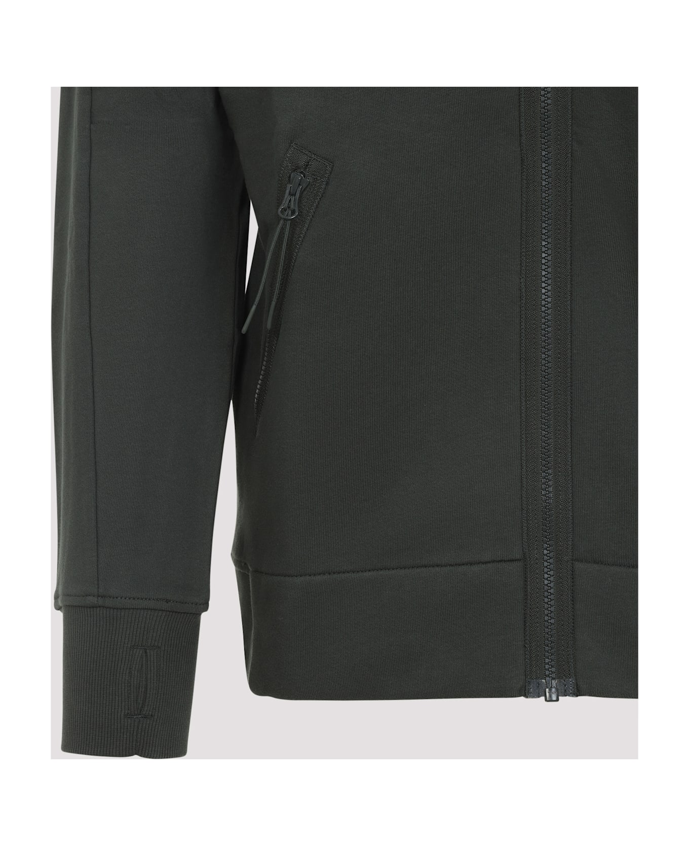 C.P. Company Open Hoodie - Dark Shadow