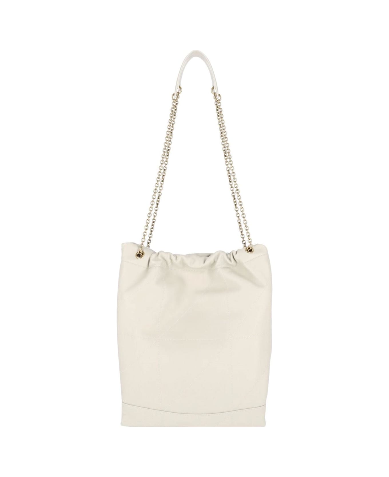 Saint Laurent 
jamie Pochon
 Bucket Bag - IVORY
