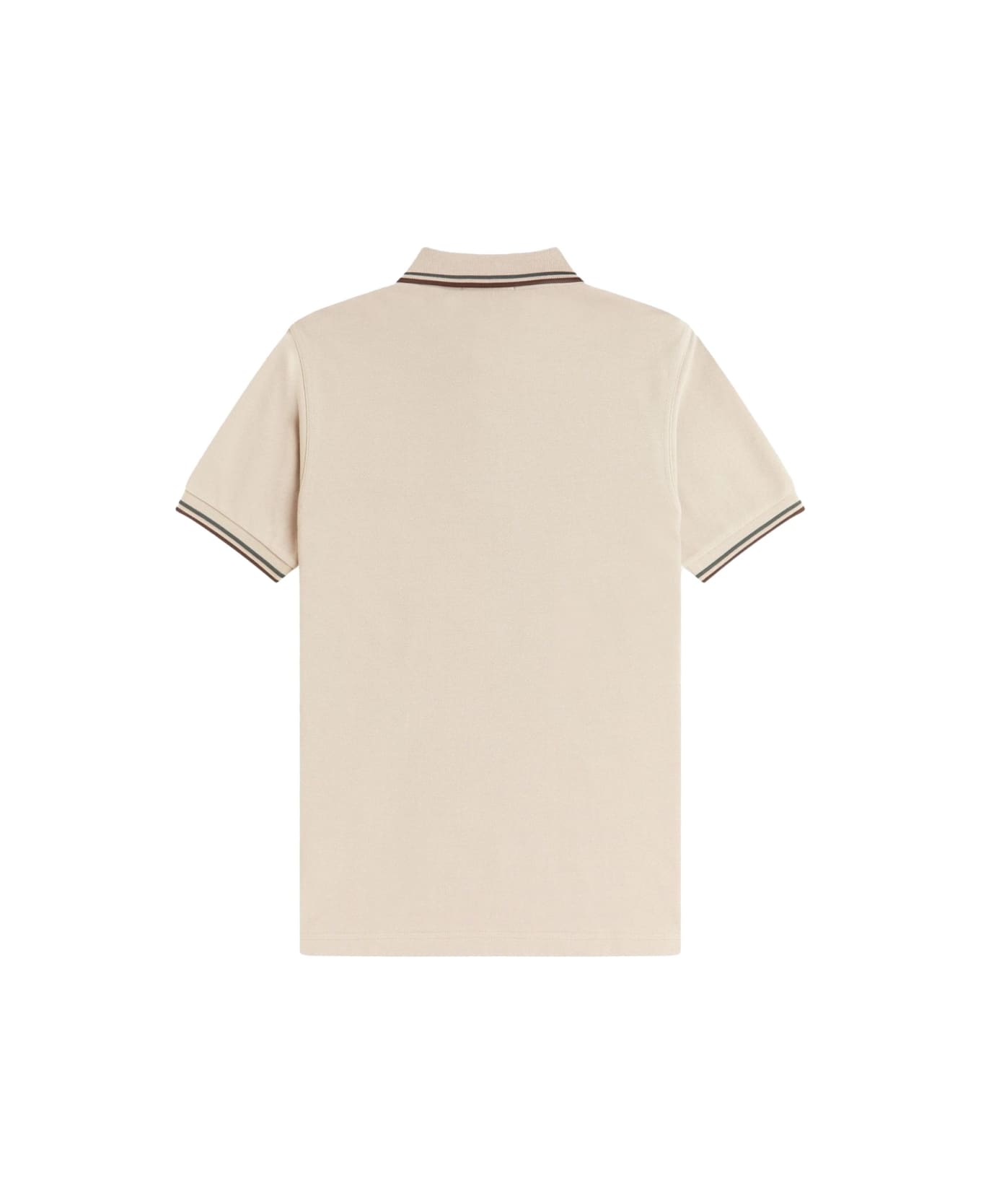 Fred Perry Polo With Logo - IVORY