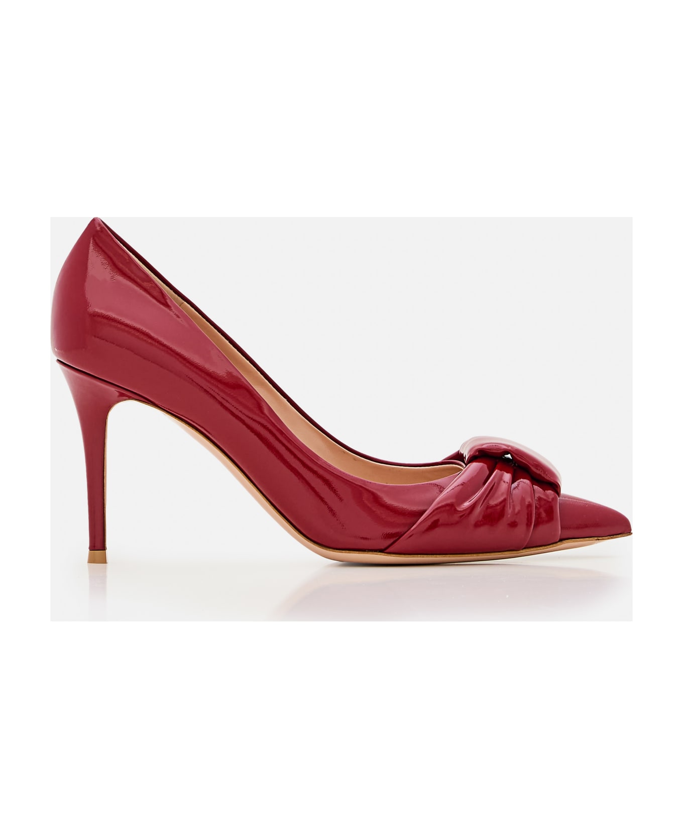Gianvito Rossi Pointed Toe Heels - Red