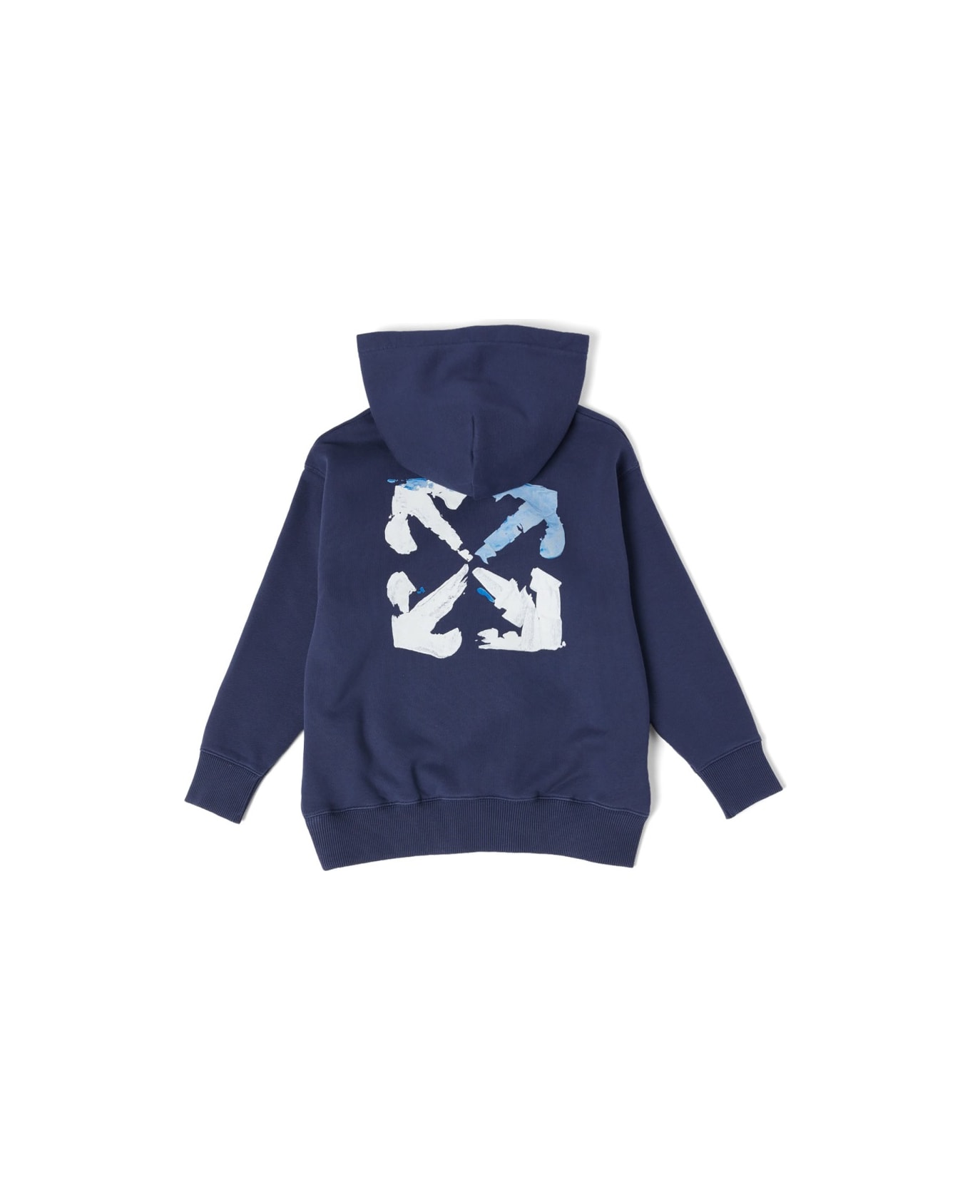 Off-White Arrow Acrylic Hoodie - BLUE