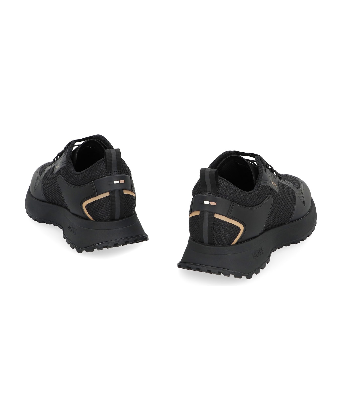 Hugo Boss Jonah Fabric Low-top Sneakers - black