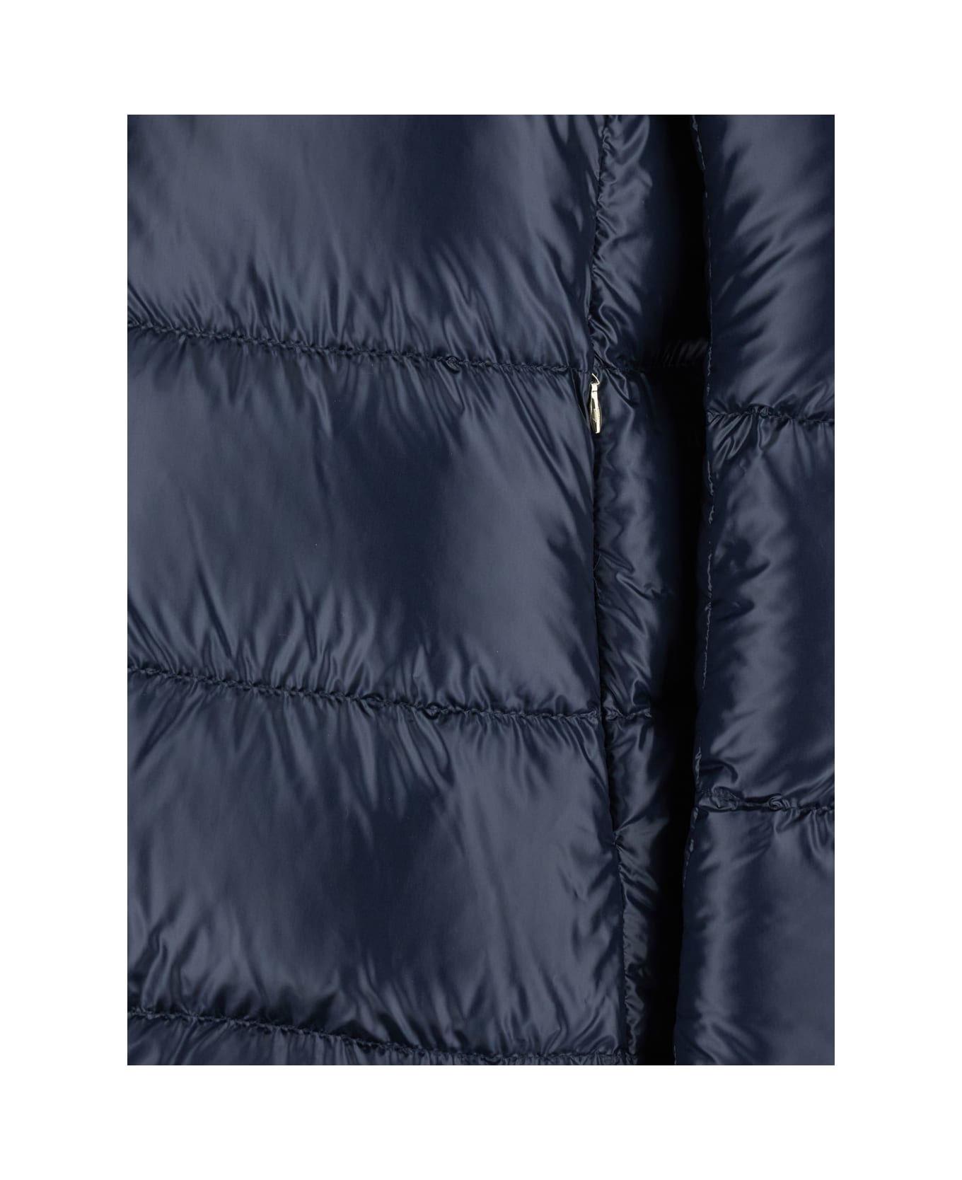 Herno Long Puffer Jacket - Blu