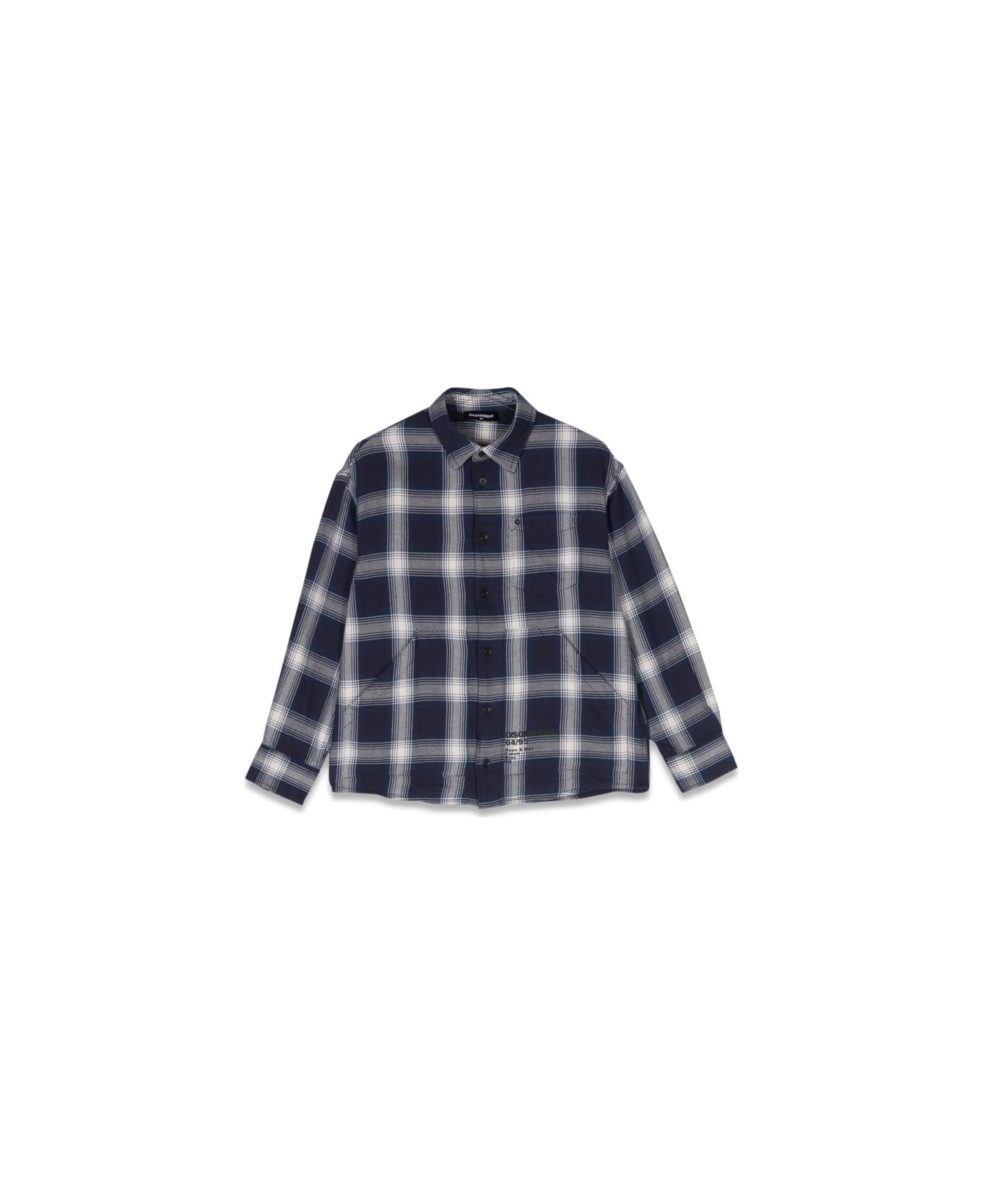 Dsquared2 Over Checked Shirt - MULTICOLOUR