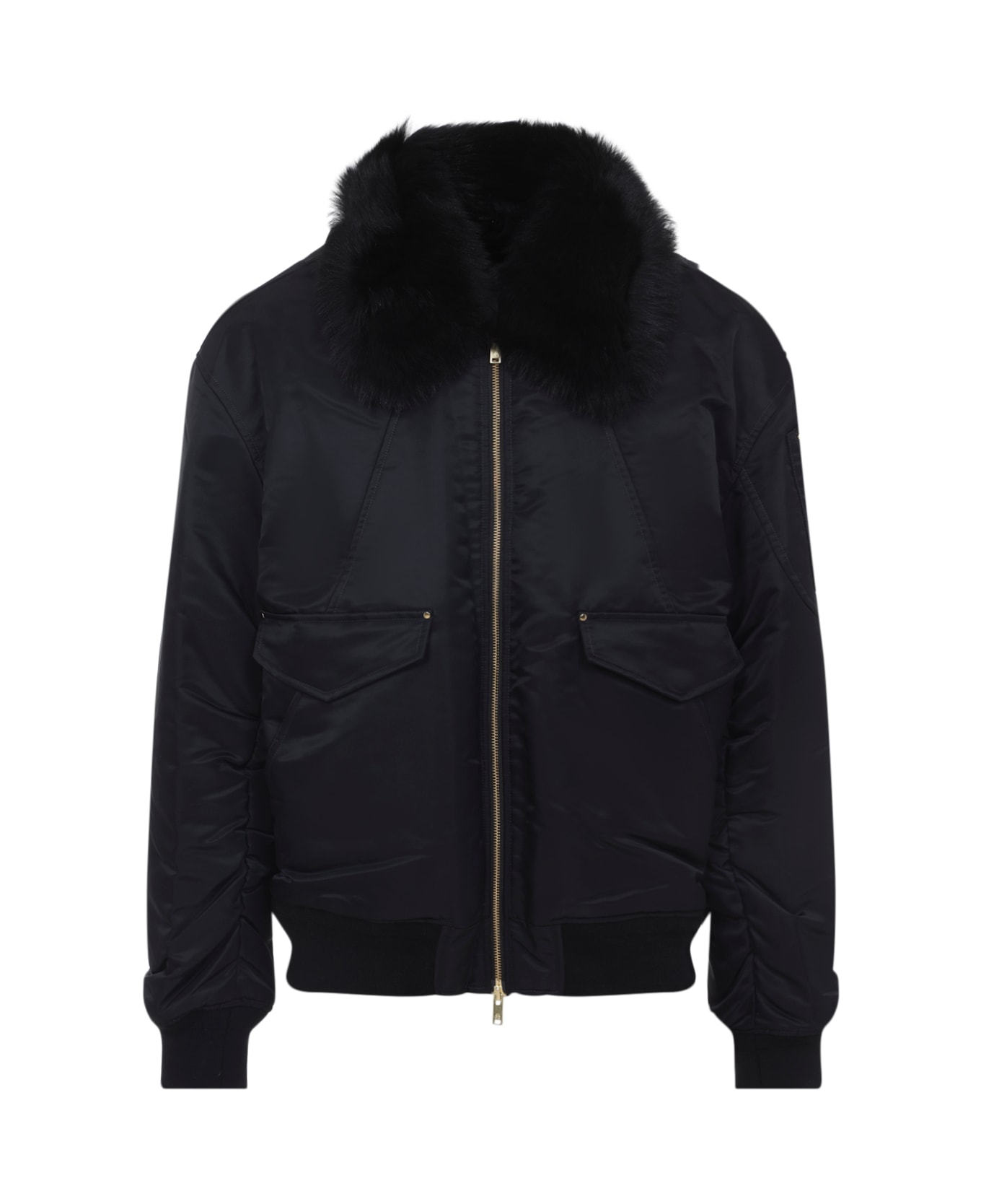 Moose Knuckles Lugo Gold Bomber - Blk W Blk