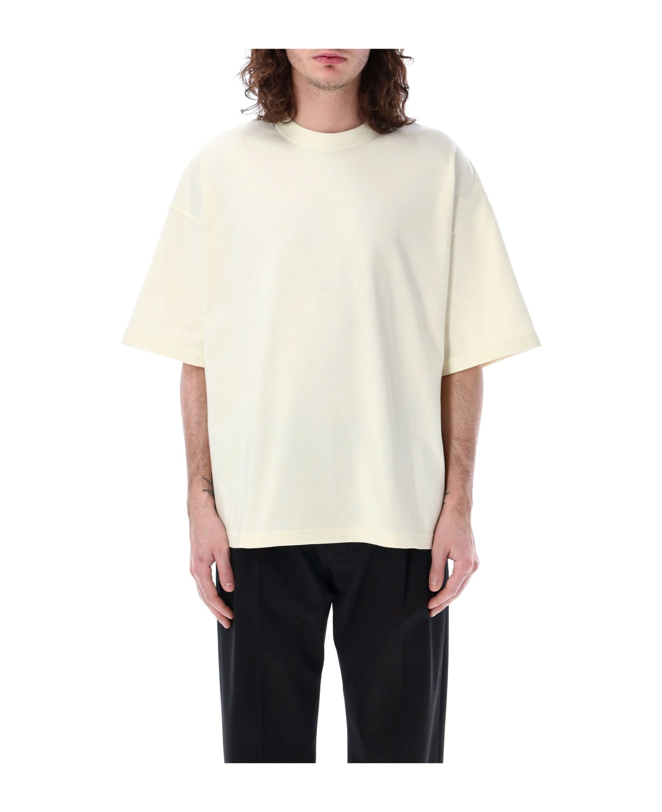 Bottega Veneta Jersey Oversized Long Sleeve T-shirt - White シャツ