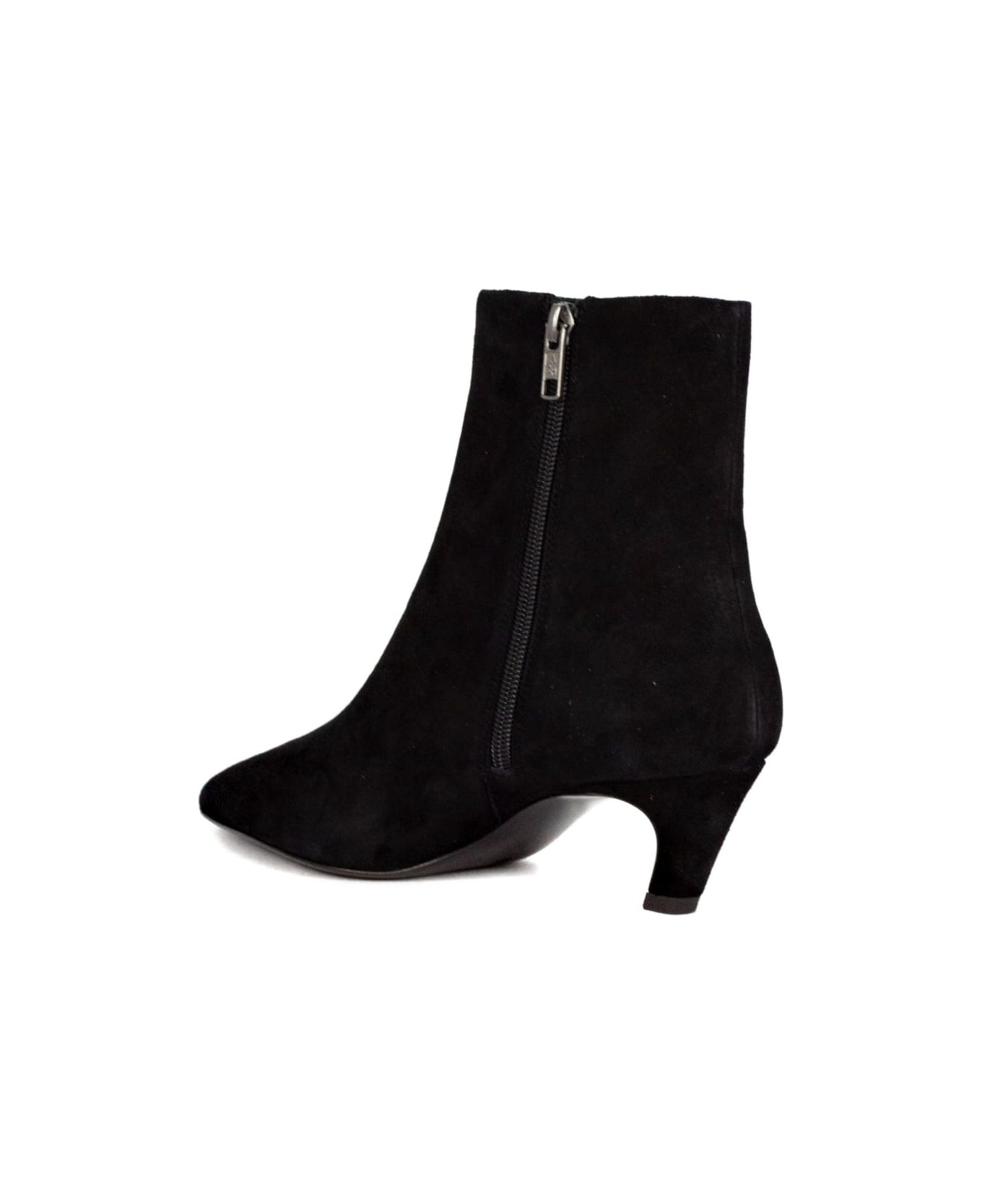 Ash Vicky Pointed-toe Boots 50mm - Black