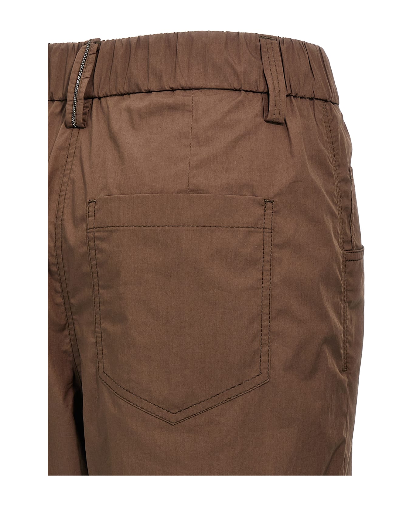 Brunello Cucinelli Monile Pants - Chocolate brown