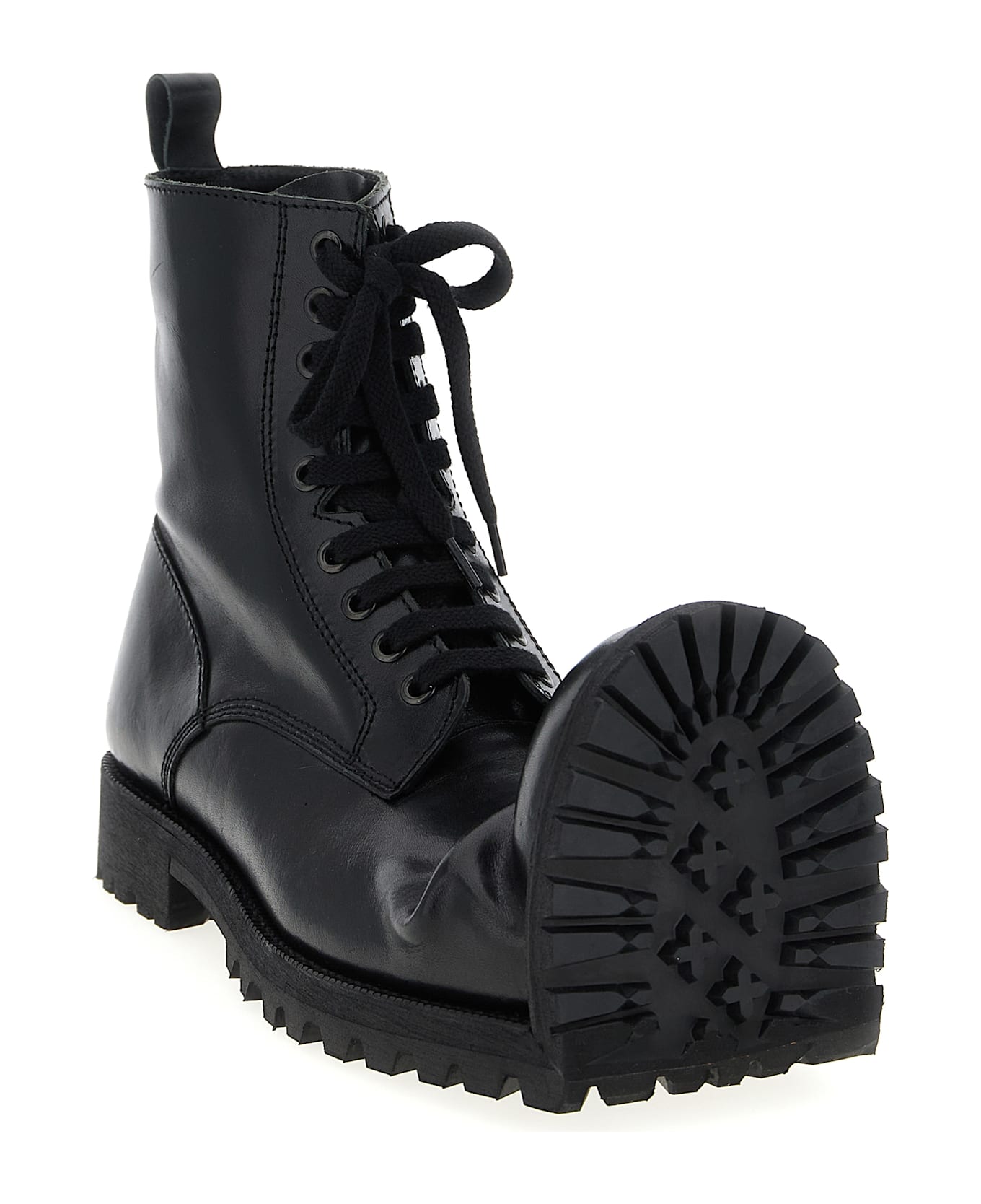Comme Des Garçons Homme Plus Comme Des Garçons X Kids Love Gaite Combat Boots - Black  