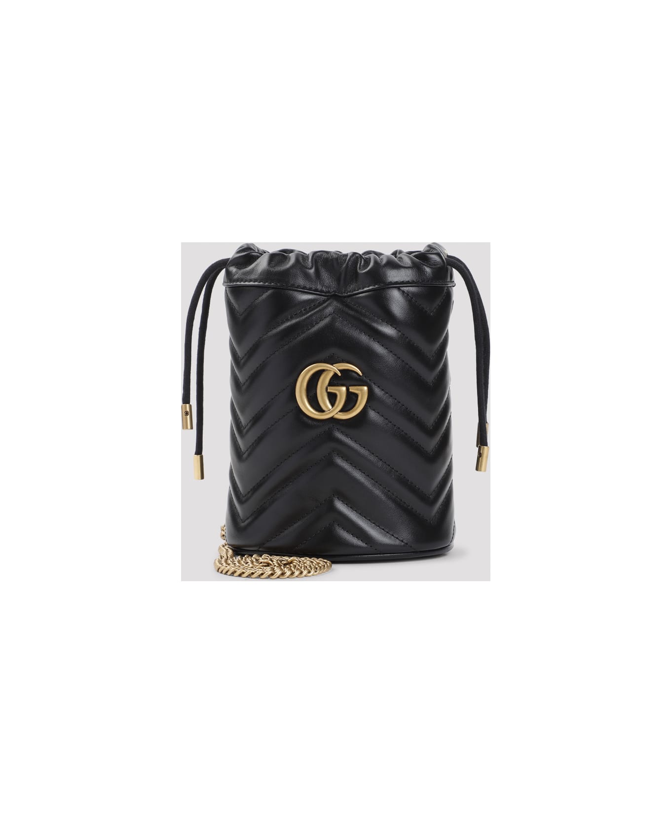 Gucci Marmont 2.0 Gg Mini Bag - Nero