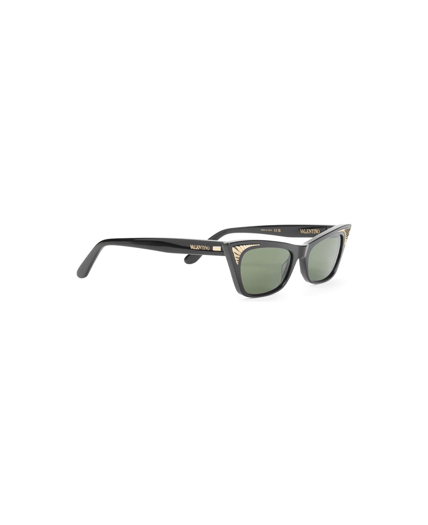Valentino Garavani Acetate Sunglasses - Blk Gld