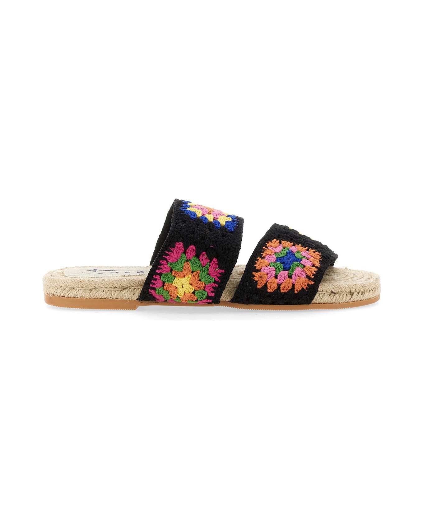 Manebi Yucatan Crochet Sandal - MULTICOLOR