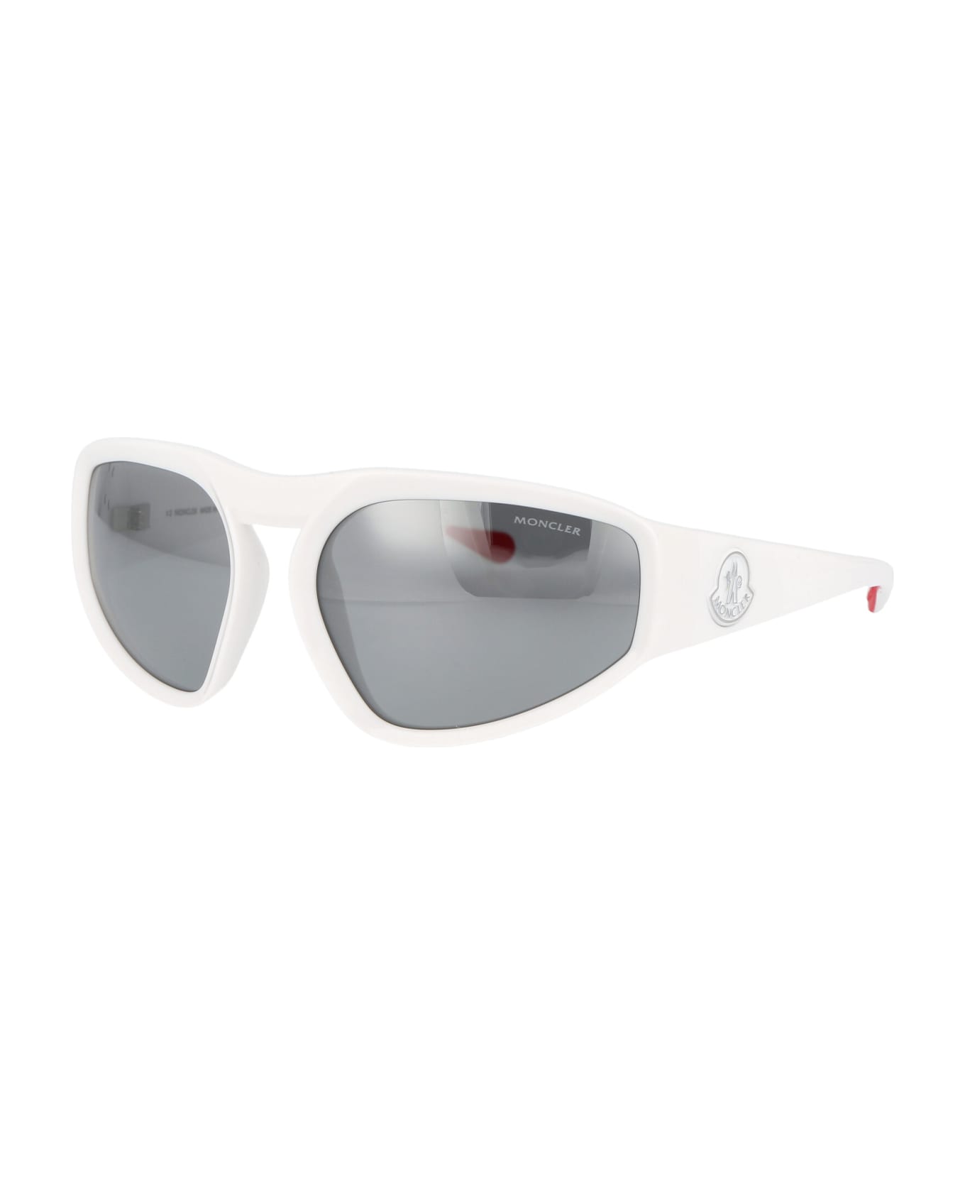 Moncler Eyewear Ml0248 Sunglasses - 21C WHITE サングラス