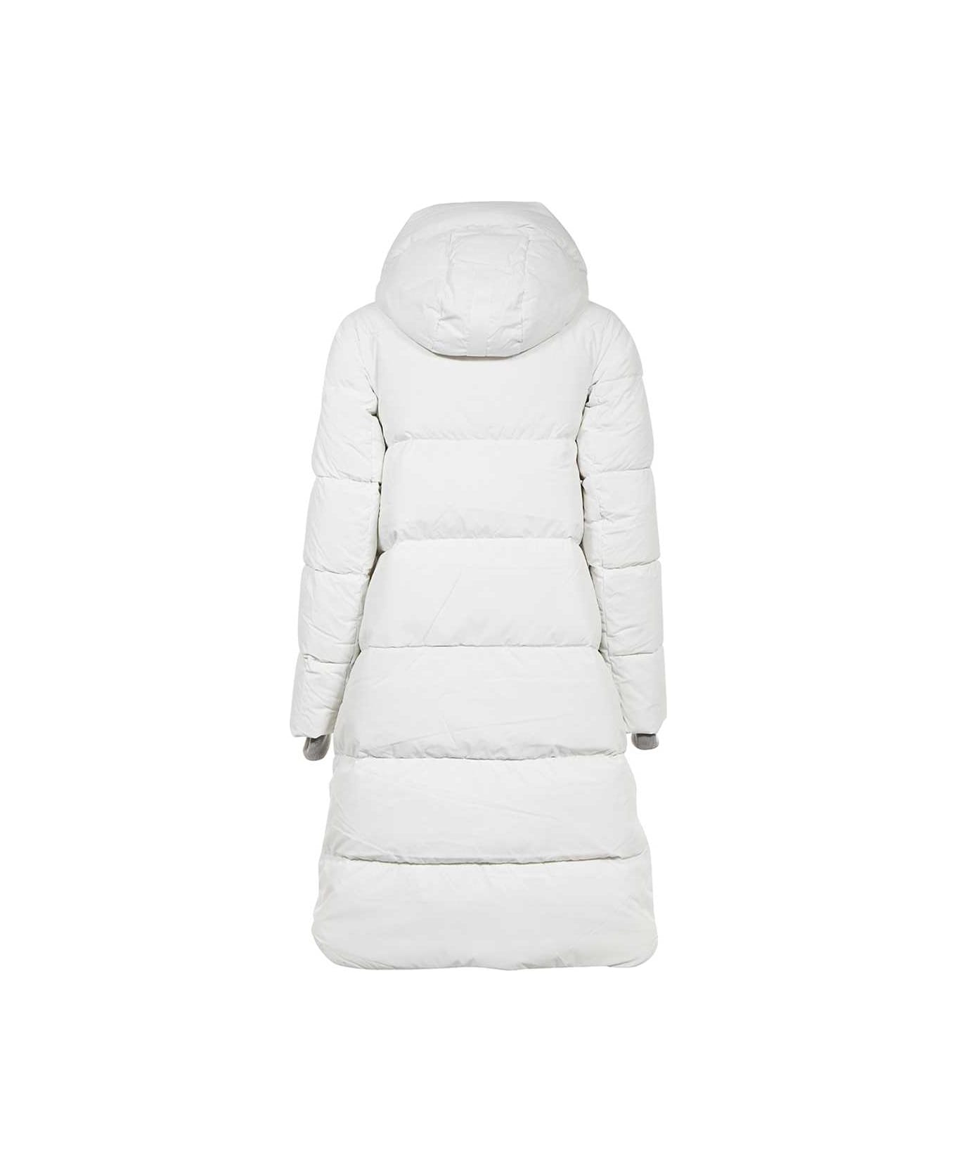 Canada Goose Long Hooded Down Jacket - White コート