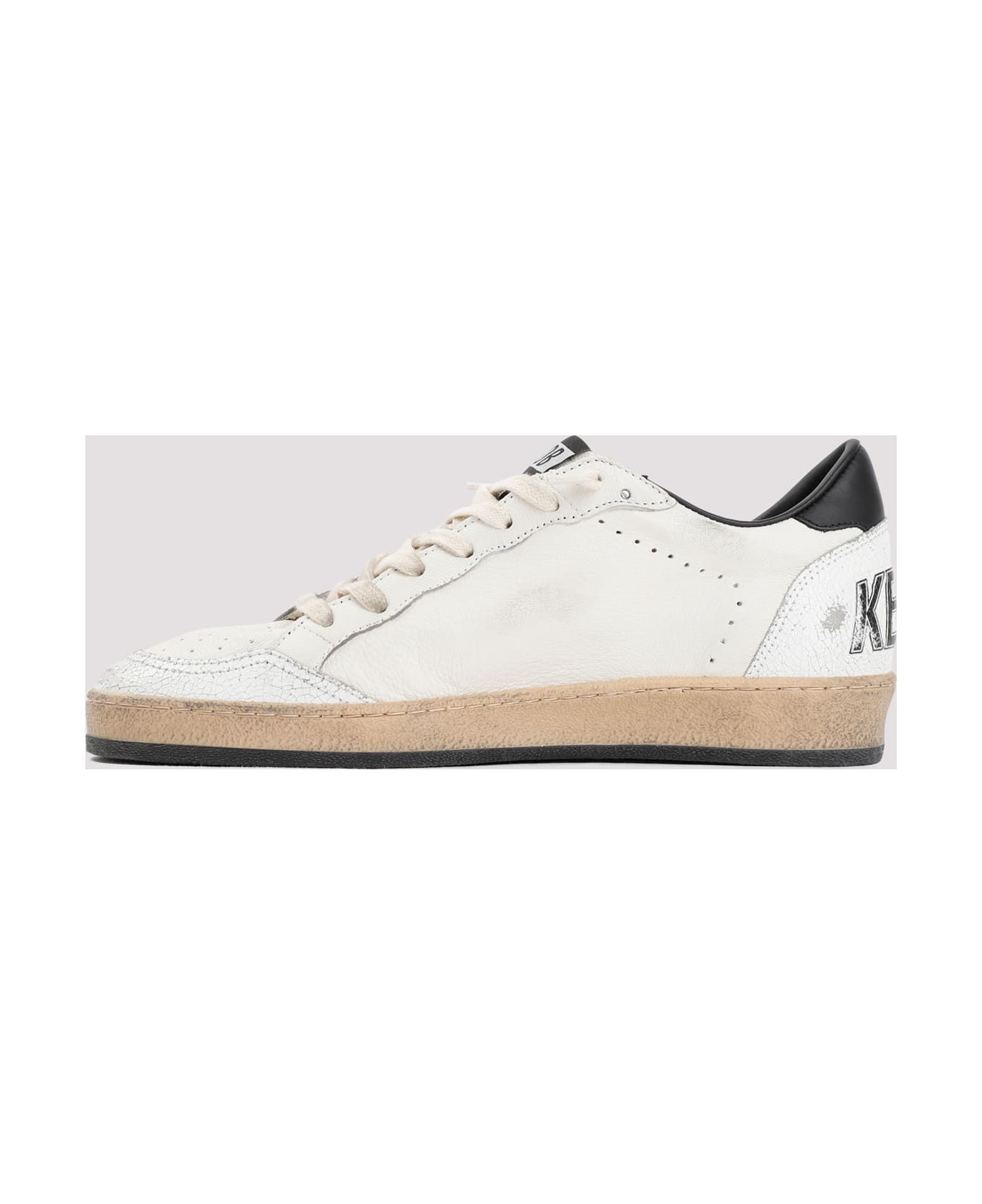 Golden Goose Ball Star - WHITEBLACK