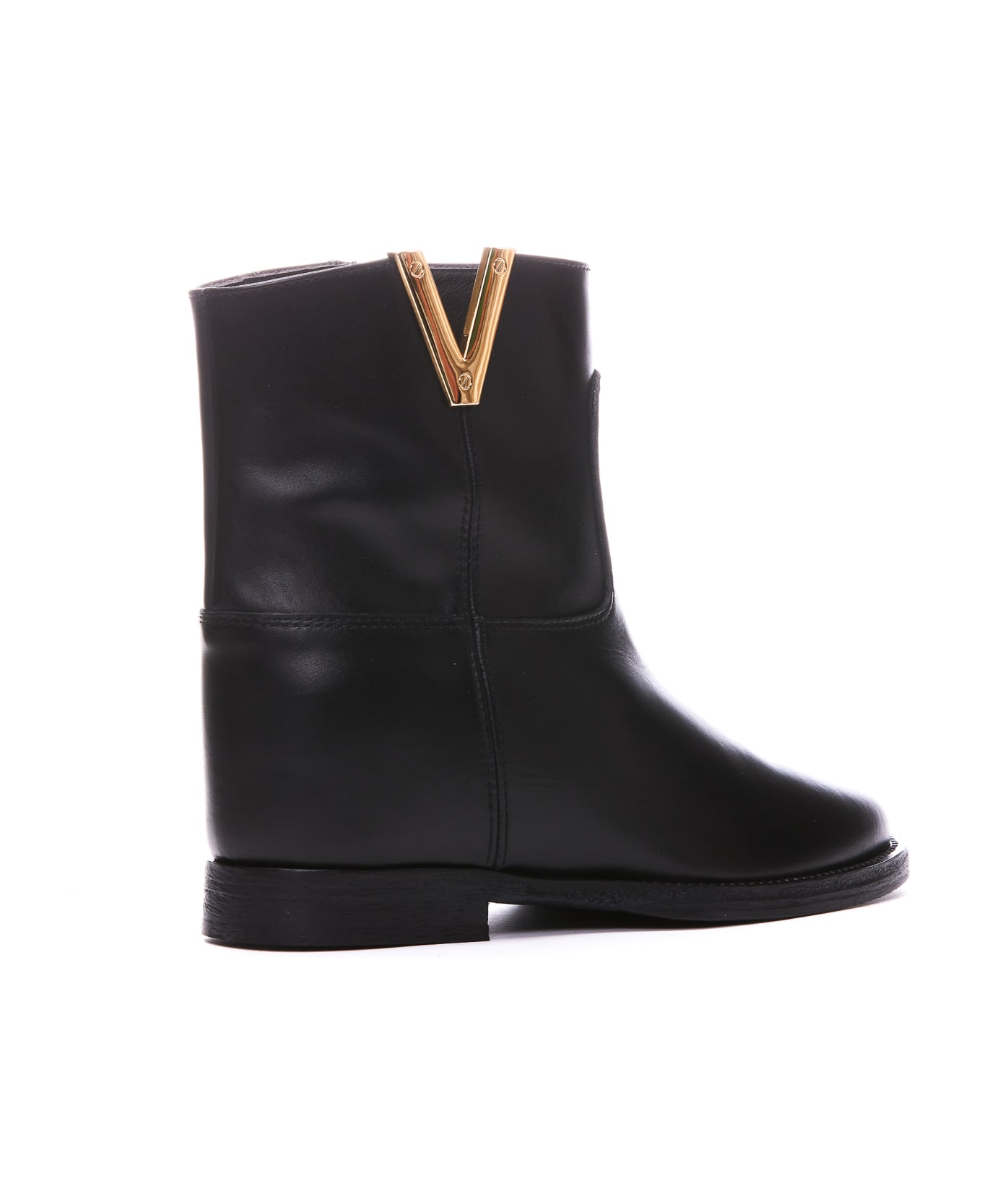Via Roma 15 V Booties - Black