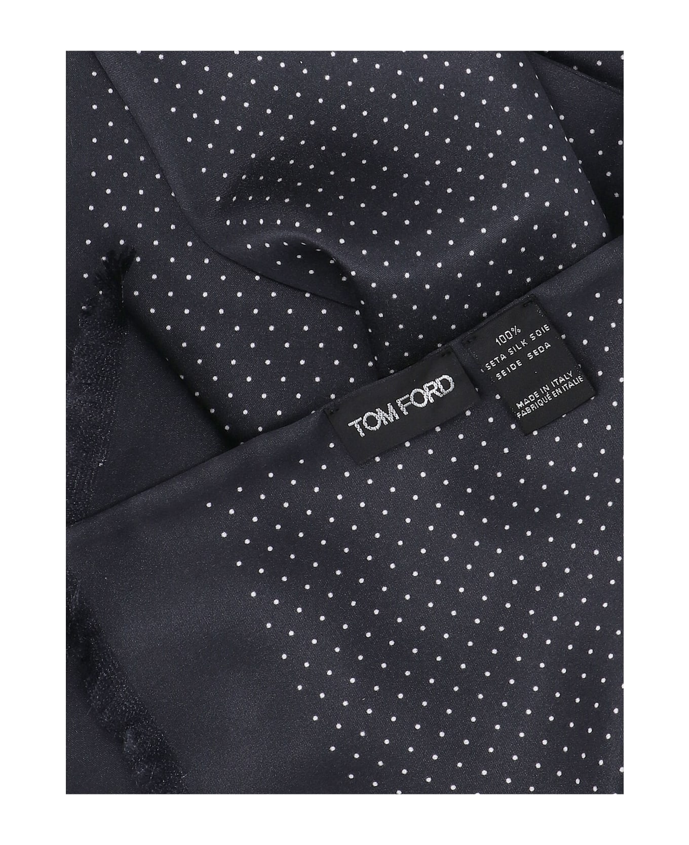 Tom Ford Silk Scarf - Black  