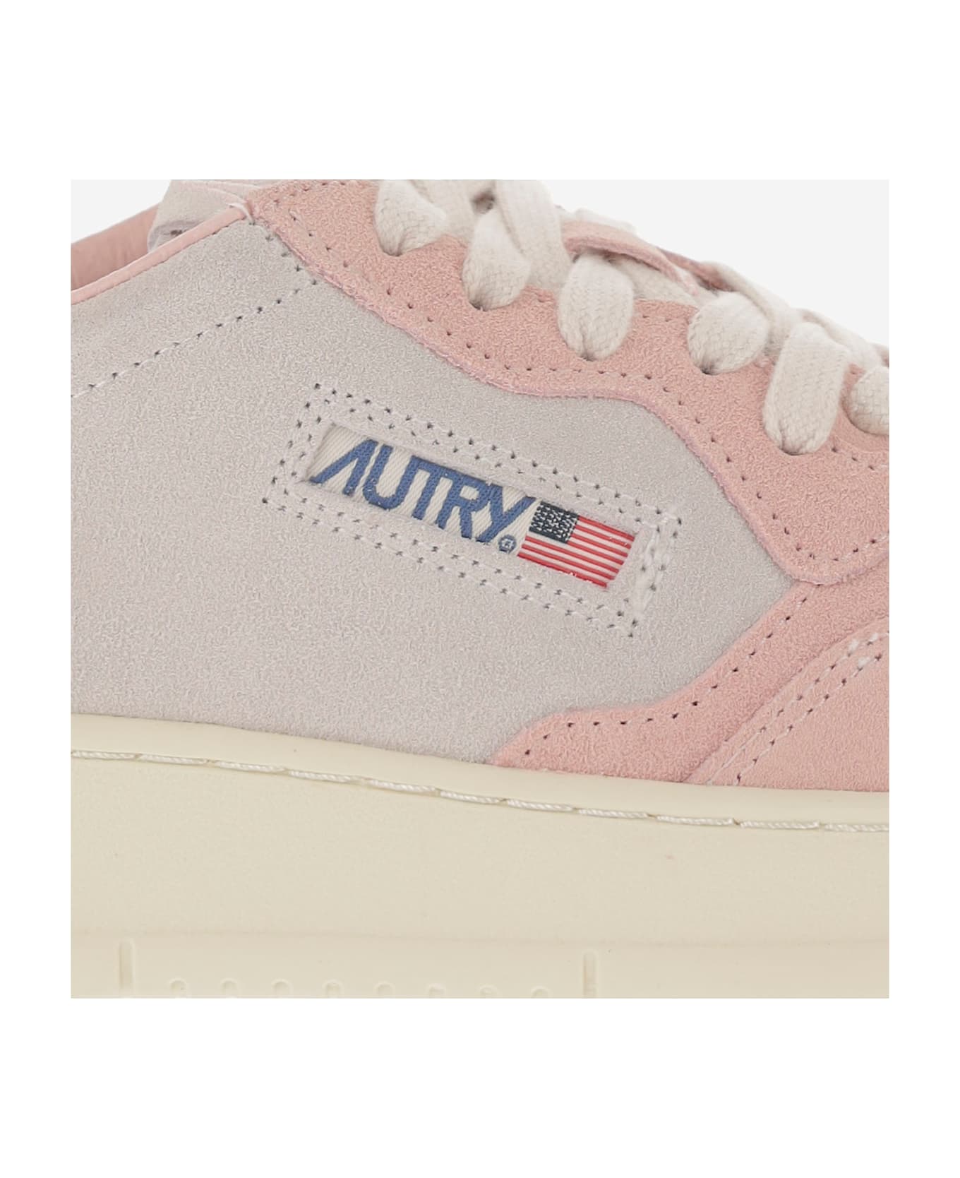 Autry Low Medalist Sneakers - Red